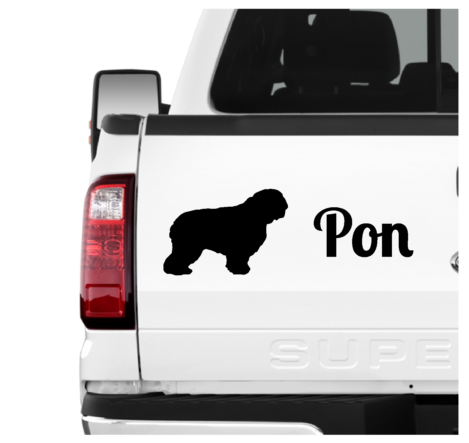 Pon Polski Owczarek Nizinny  Dog 3er Set  AUTOAUFKLEBER Aufkleber Hunde Hundemotiv by SIVIWONDER