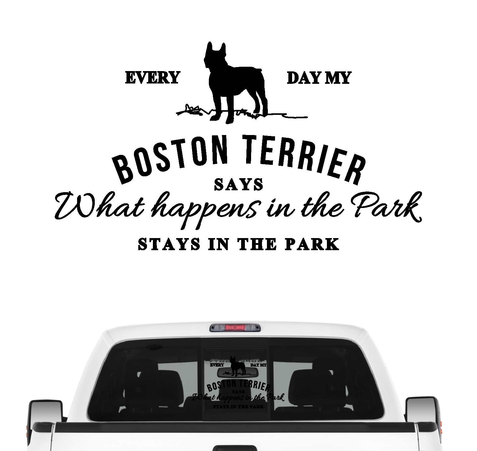 Boston Terrier Vintage Hundeaufkleber Hundemotiv Folie Bostie USA State Bull Dog Bulldog