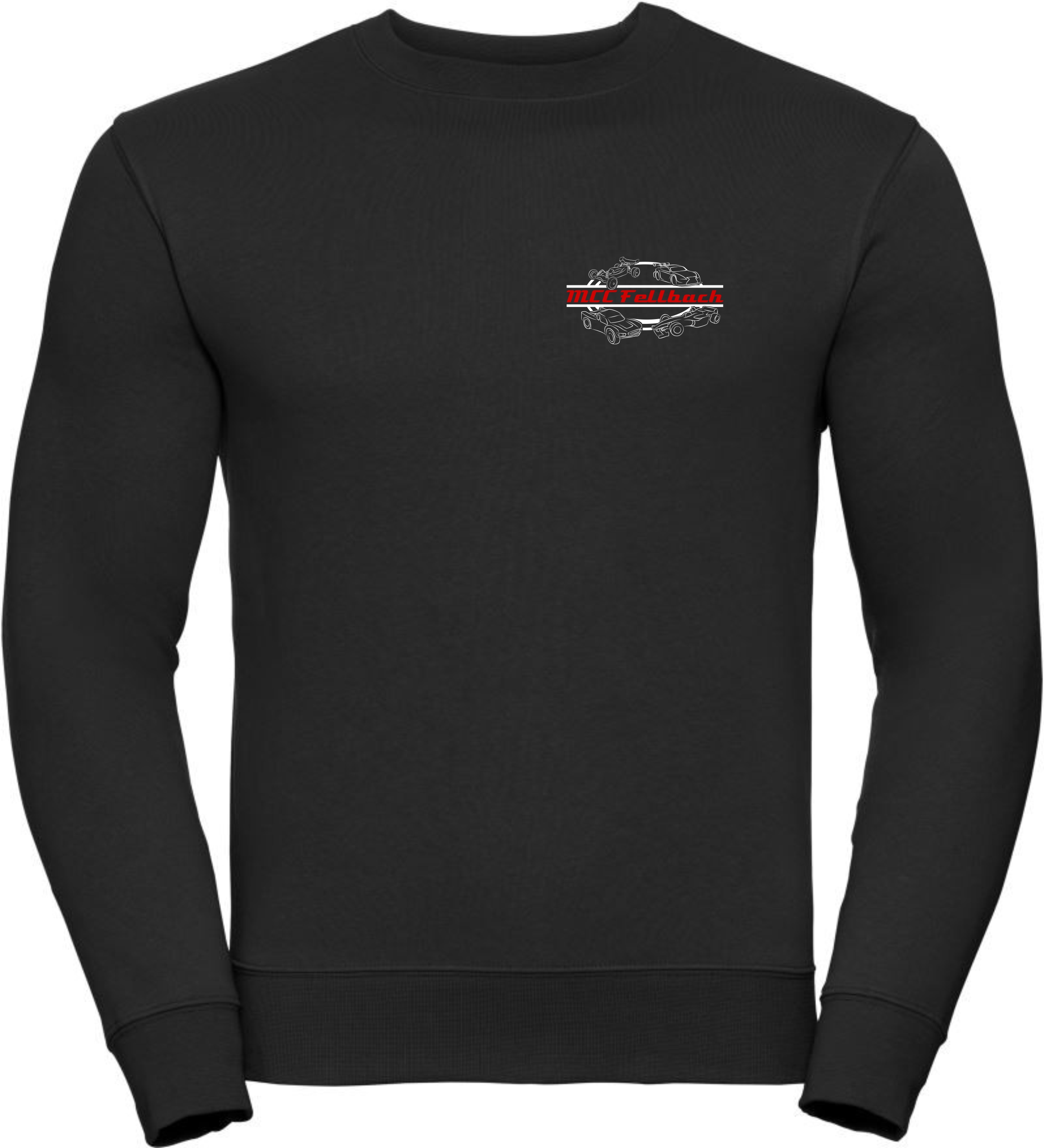 MCC Fellbach Unisex Shirt Modellbau Zierstreifen Hobby Polo Sweatshirt Fun Auto RC Funk
