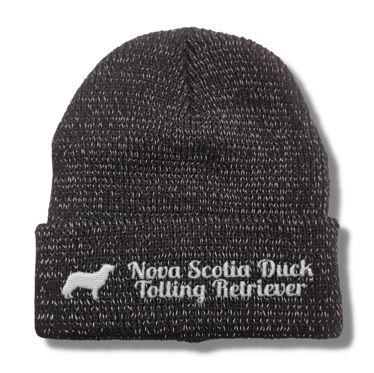 Nova Scotia Duck Tolling Retriever reflektierende Mütze Stickerei Hund Winter Strickmütze reflex Bea