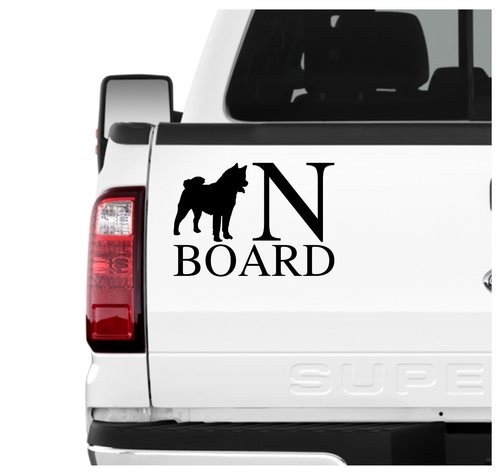 American Akita Board Auto Aufkleber Hund Folie Wandtattoo Tattoo Sticker Inu Japan Great Japanese Dog