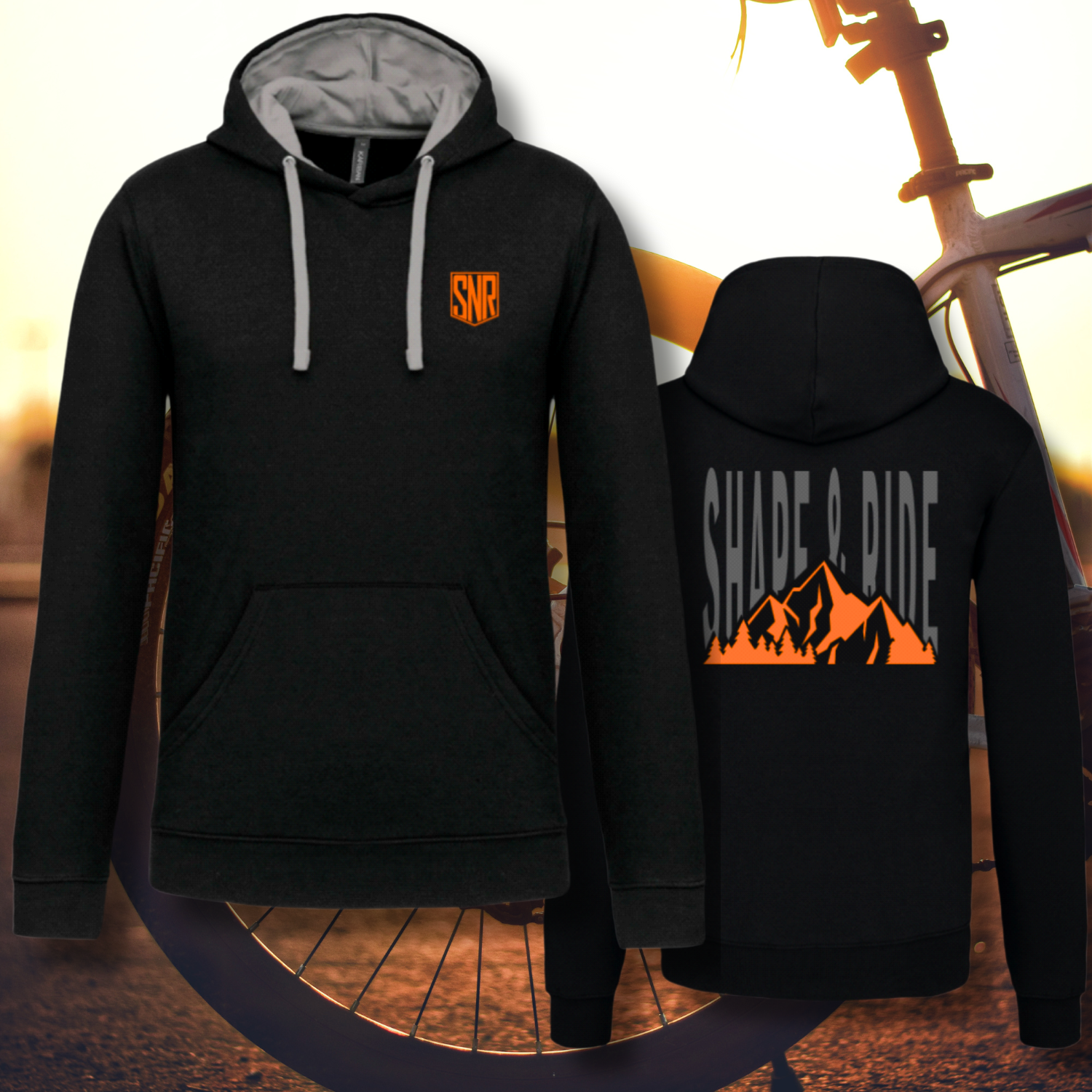 Shape and Ride Hoodie Kapuzenpullover Männer