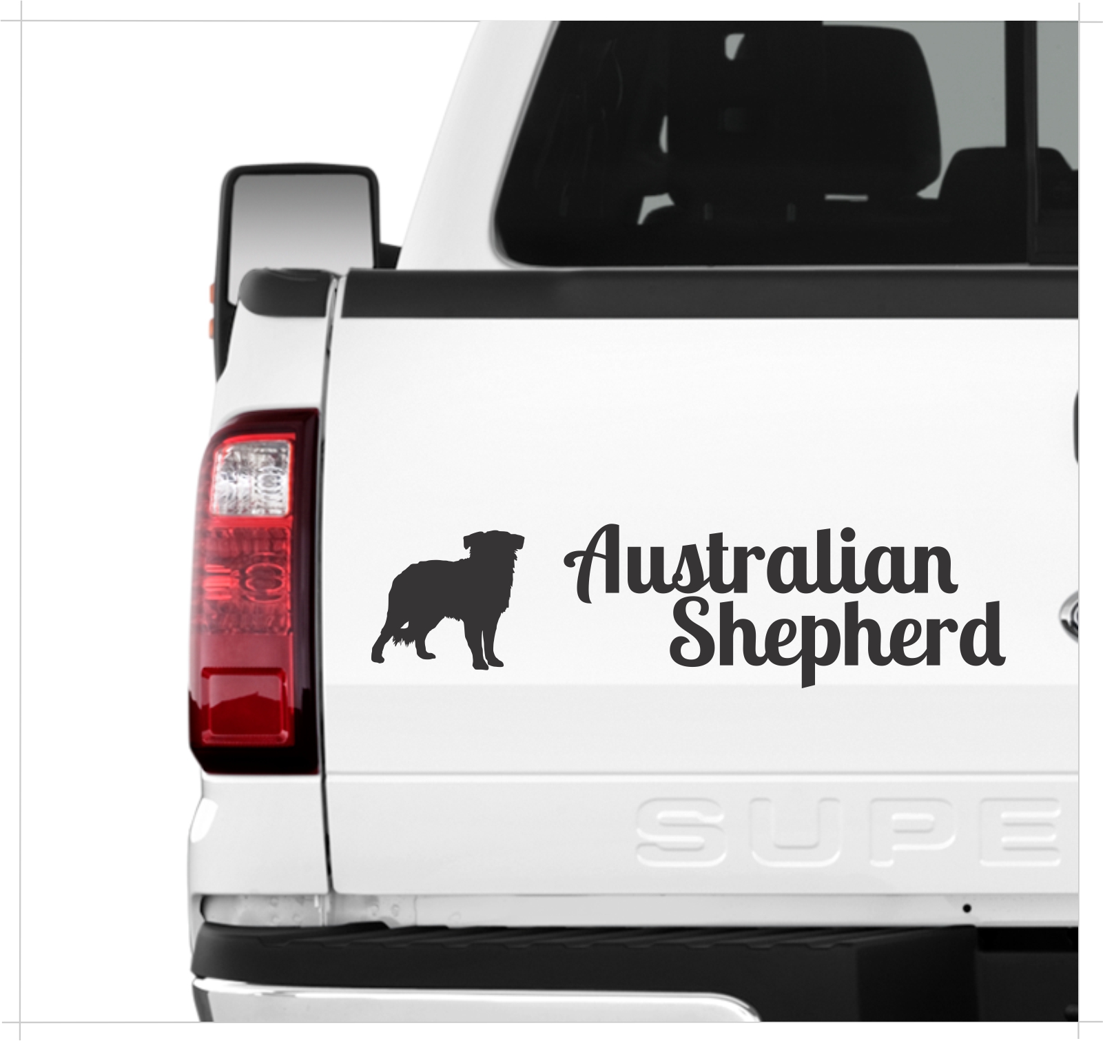Australian Shepherd Aussie Australischer Schäferhund blue merle Dog 3er Set  AUTOAUFKLEBER Aufkleber Hunde Hundemotiv by SIVIWONDER