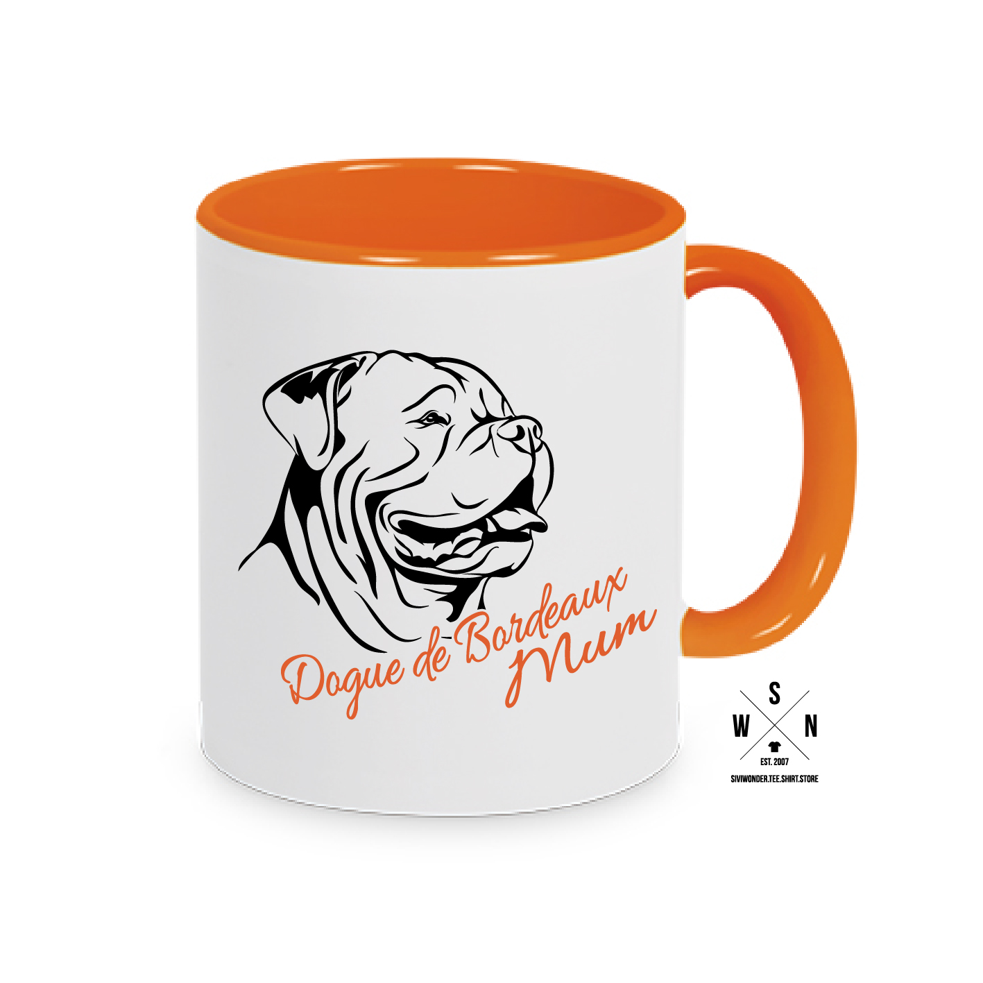 Tasse Kaffebecher DOGUE DE BORDEAUX MUM / DAD