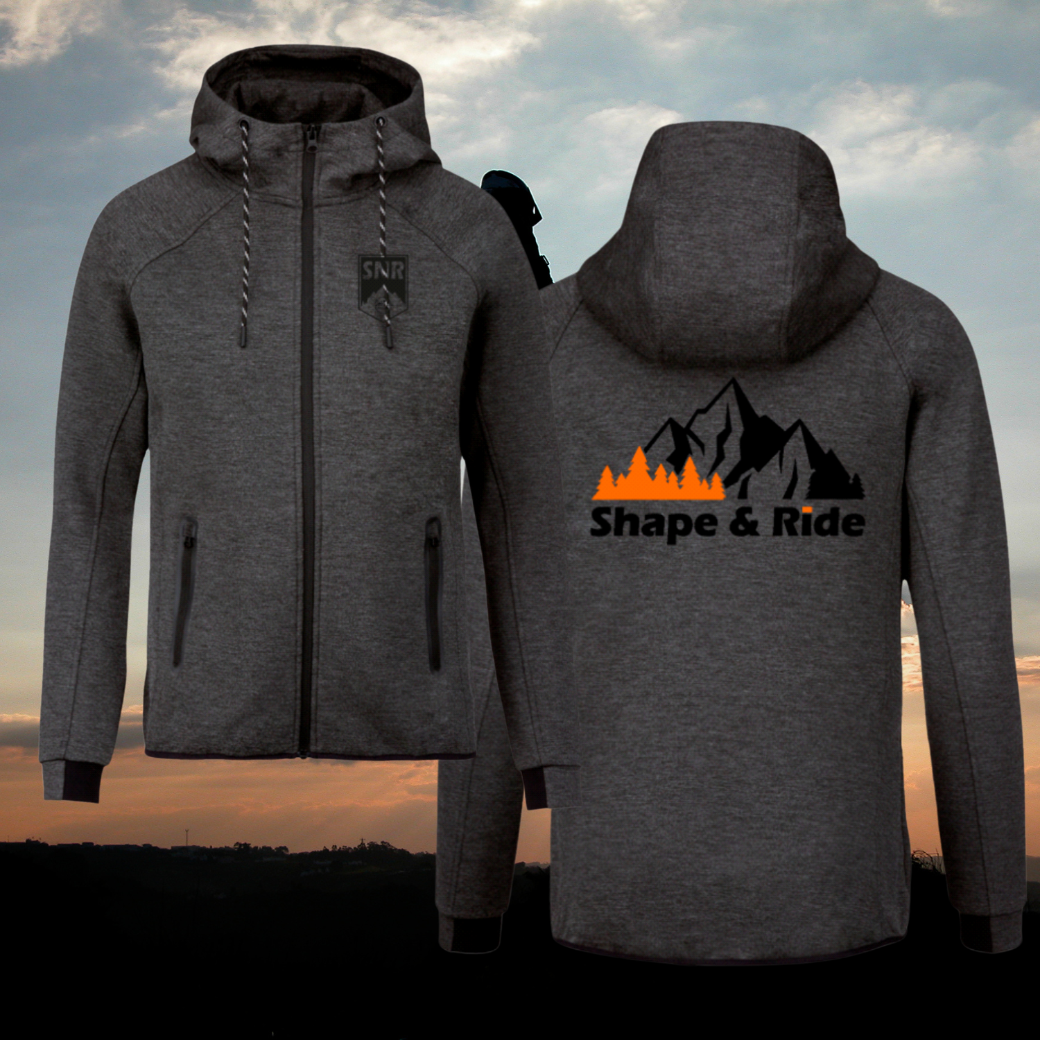 Shape and Ride Trainingsjacke Männer