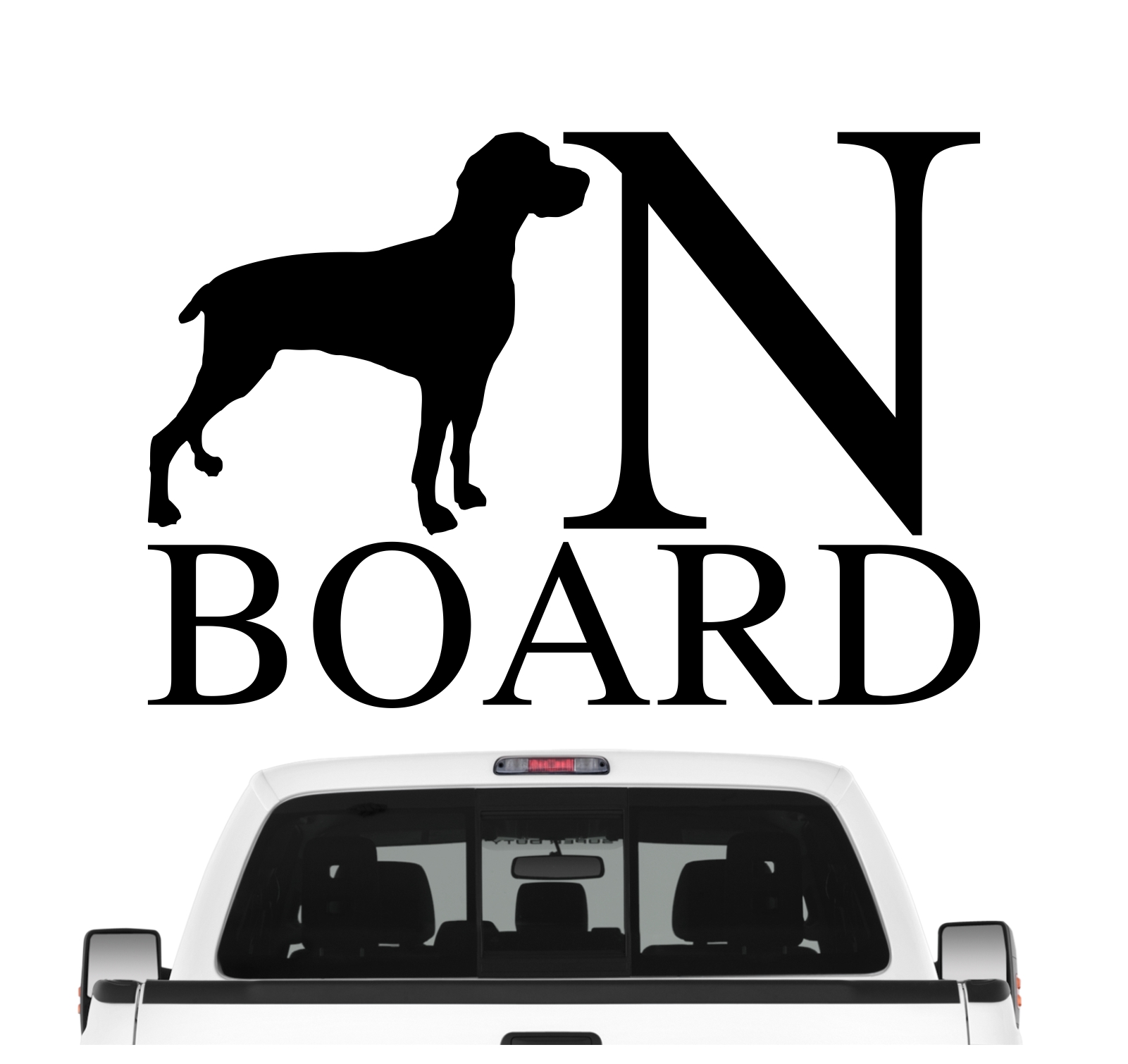 Weimaraner Board Auto Aufkleber Hund Folie Wandtattoo Tattoo Sticker Weim Vorstehhund  Grey Ghost
