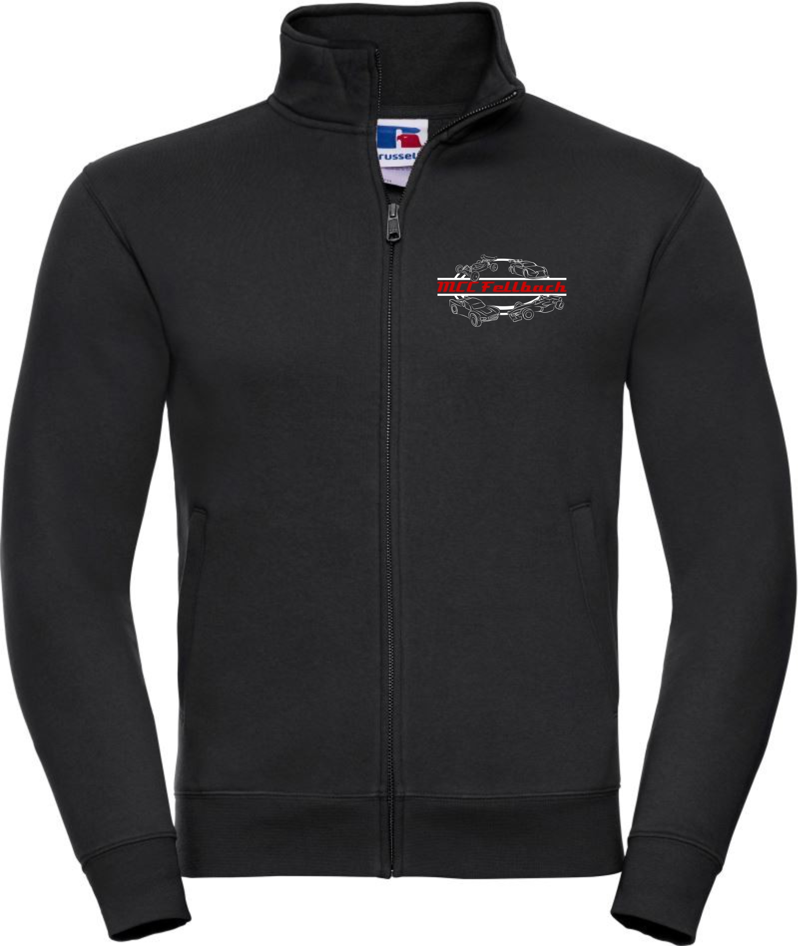 MCC Fellbach Unisex Shirt Modellbau Zierstreifen Hobby Polo Sweatshirt Fun Auto RC Funk