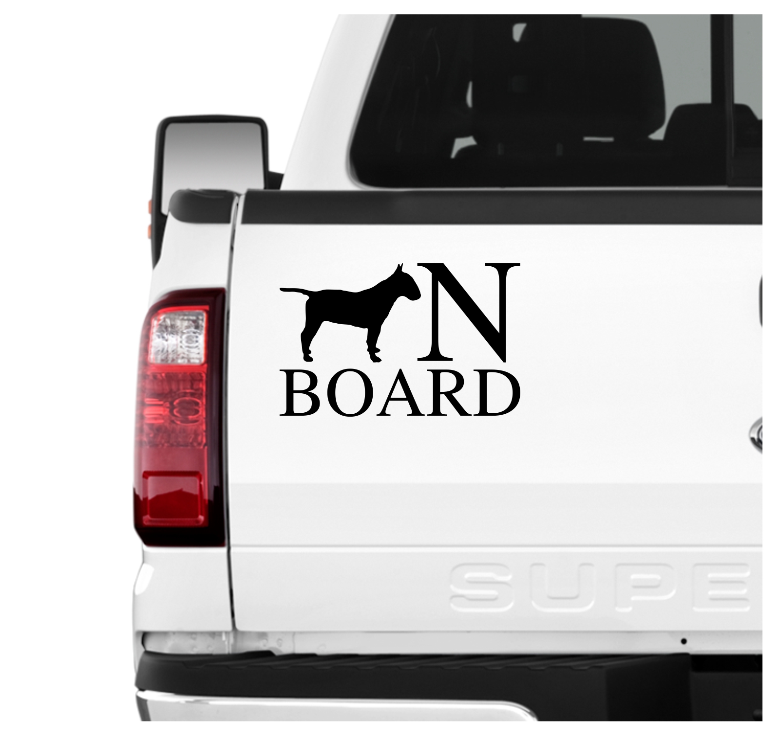 Bullterrier Board Auto Aufkleber Hund Folie Wandtattoo Tattoo Sticker Bully Bull Terrier Gladiator