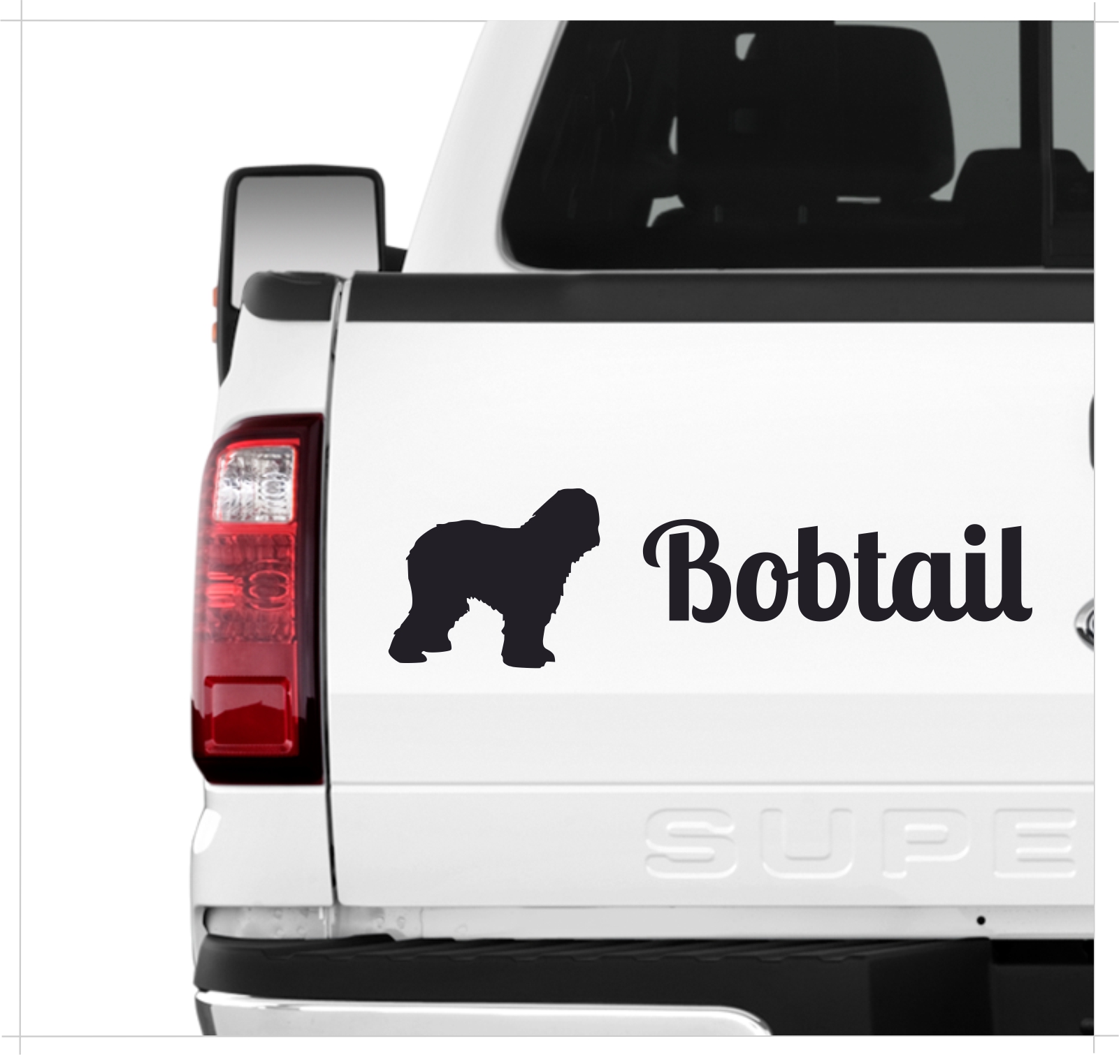 Bobtail Old English Sheepdog Stummelschwanz  Dog 3er Set  AUTOAUFKLEBER Aufkleber Hunde Hundemotiv by SIVIWONDER