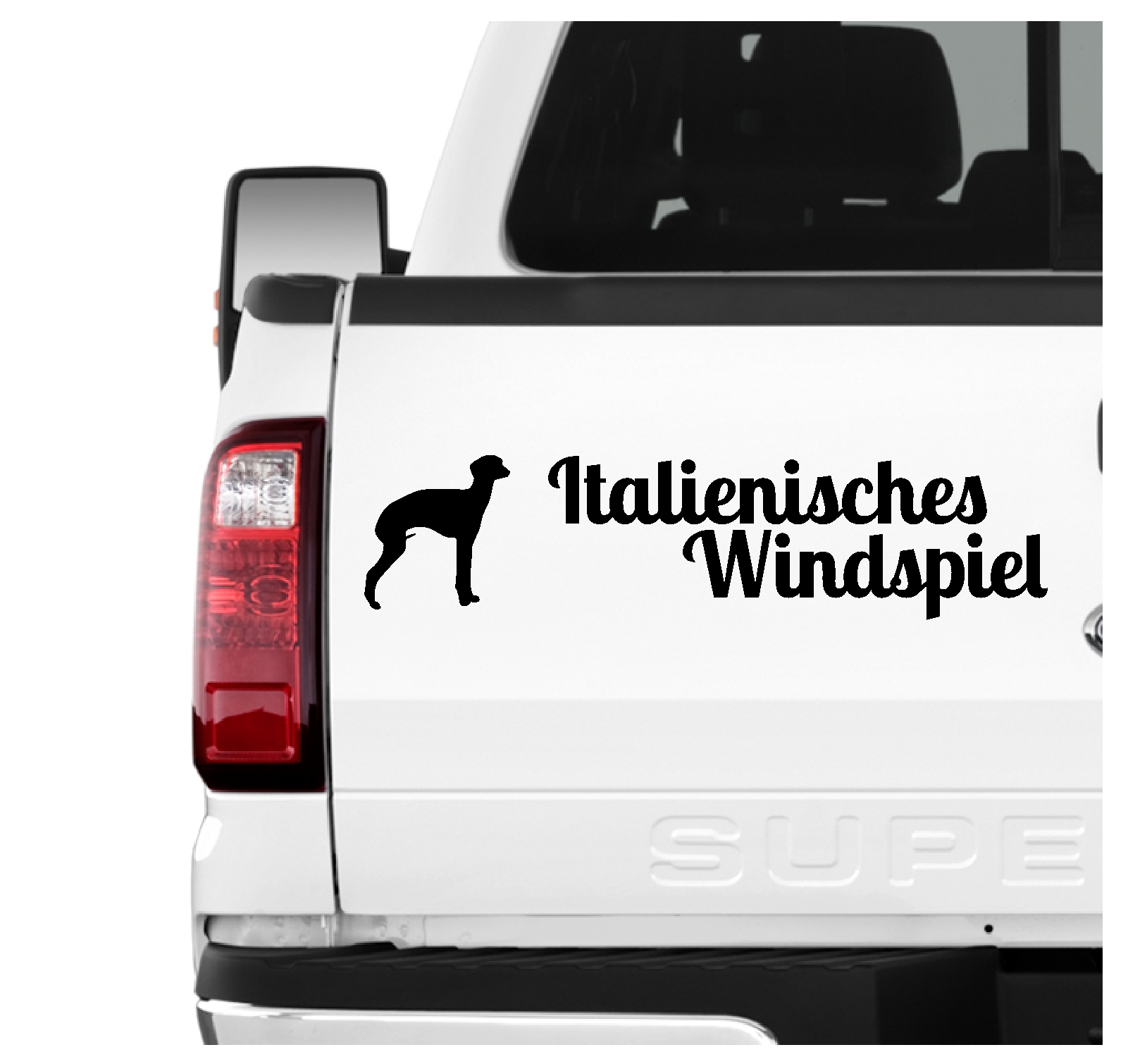 Italienisches Windspiel 	Italian Greyhound Piccolo Levriero Italiano Dog 3er Set  AUTOAUFKLEBER Aufkleber Hunde Hundemotiv by SIVIWONDER
