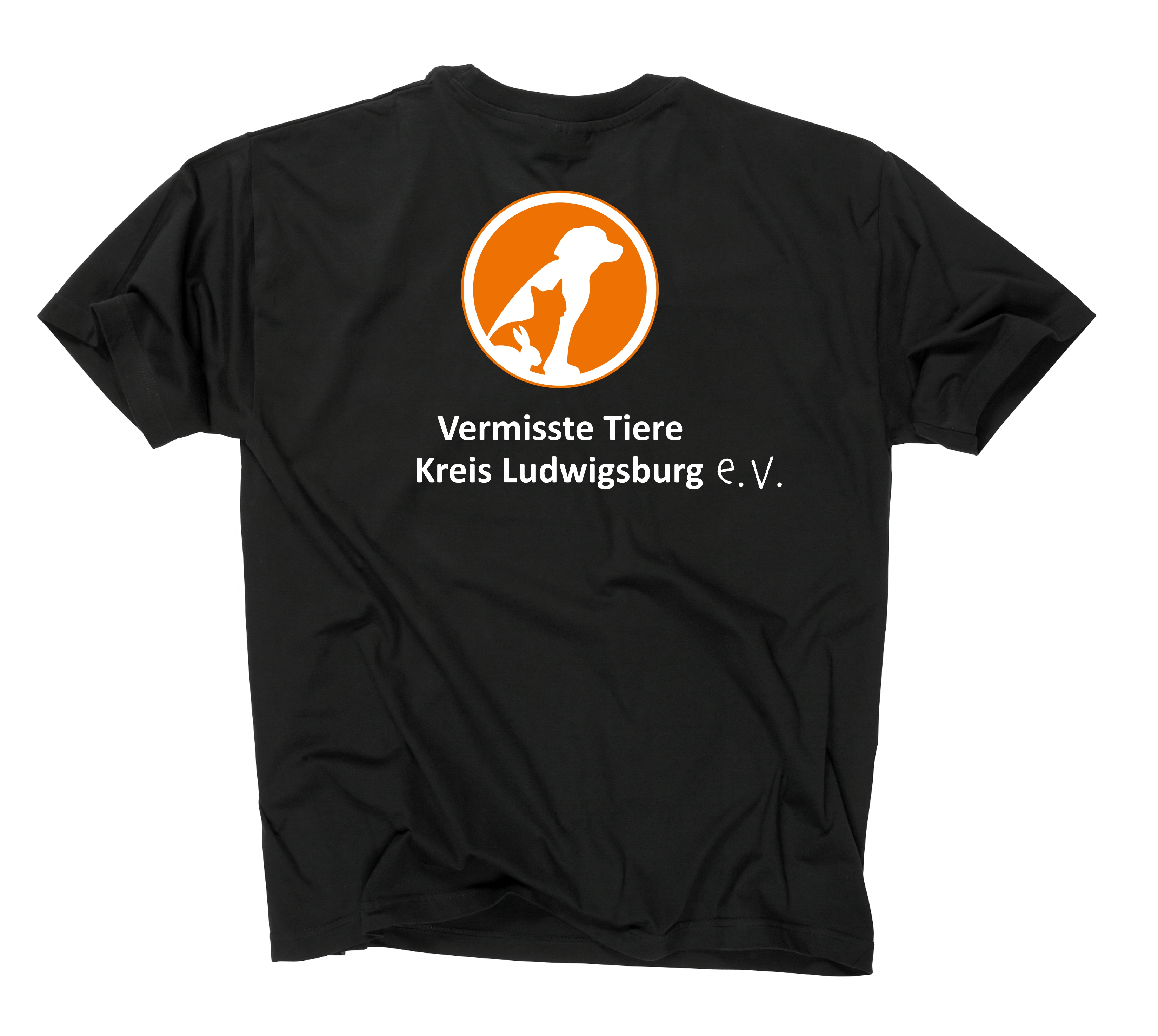 Vermisste Tiere Kreis Ludwigsburg T- Shirt Männer Unisex