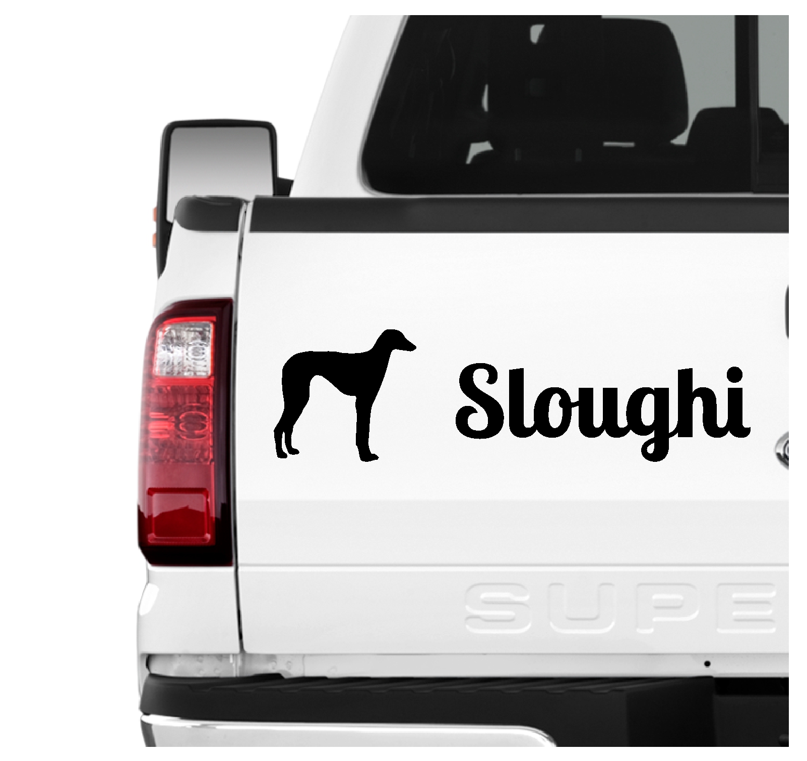 Sloughi Windhund Berber Greyhound Marokko arabischer  Dog 3er Set  AUTOAUFKLEBER Aufkleber Hunde Hundemotiv by SIVIWONDER