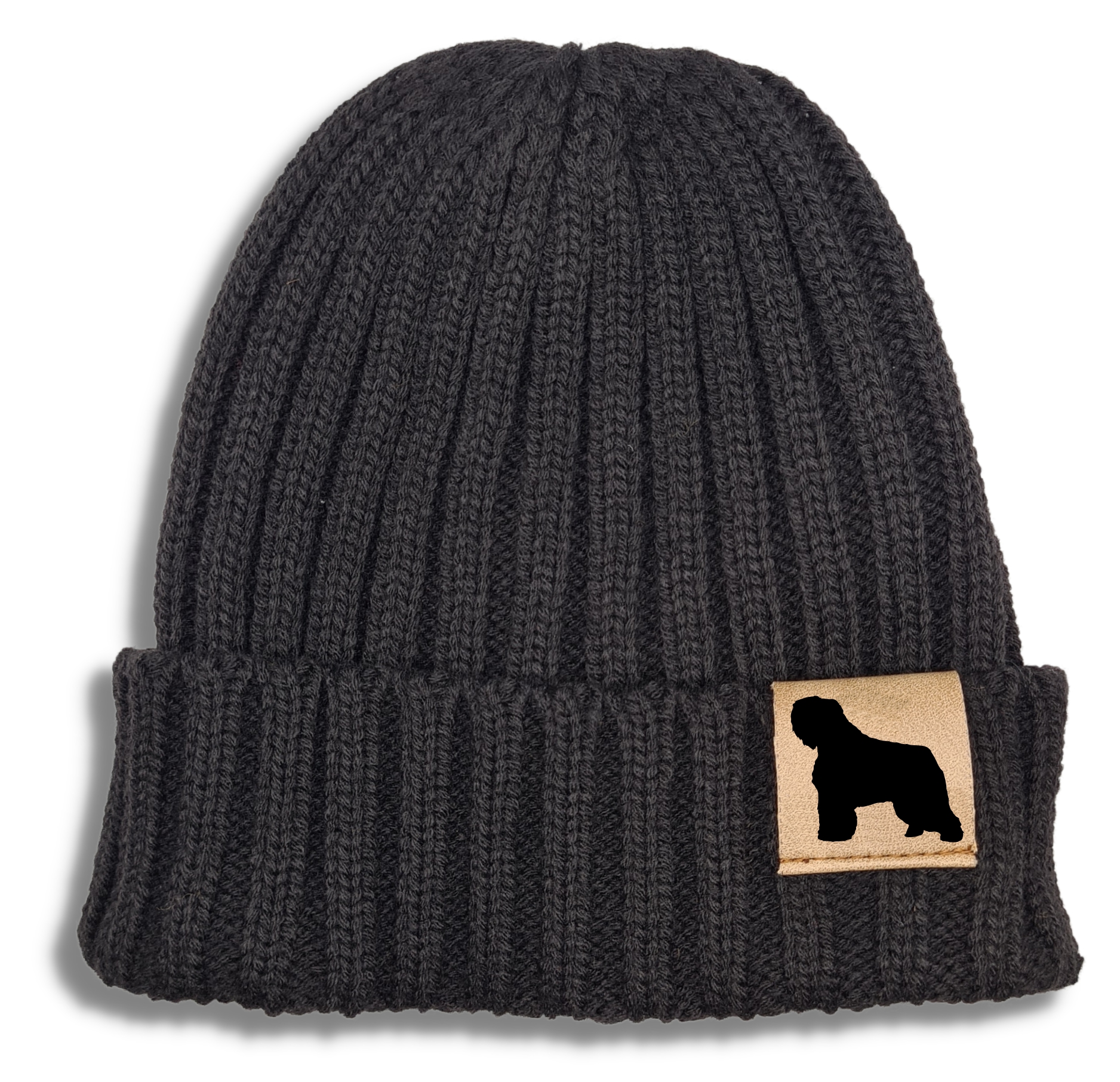 Strickmütze "Bouvier des Flandres"  Beanie Mütze Urban Witzig Spruch Warm Winter Herbst Farben