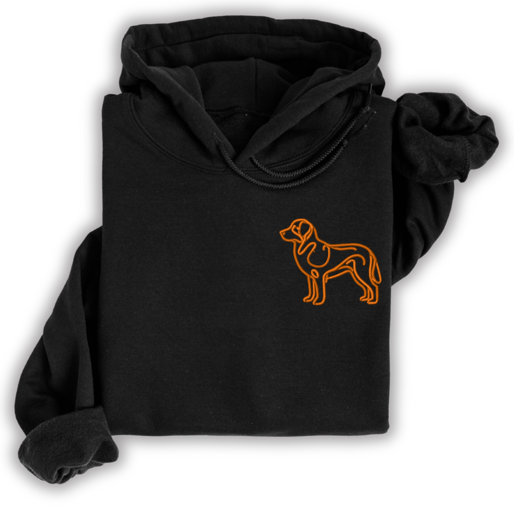 Hoodie Appenzeller Sennenhund gestickt Hund wählbare Stickerei kuschelig Stickerei personalisiert