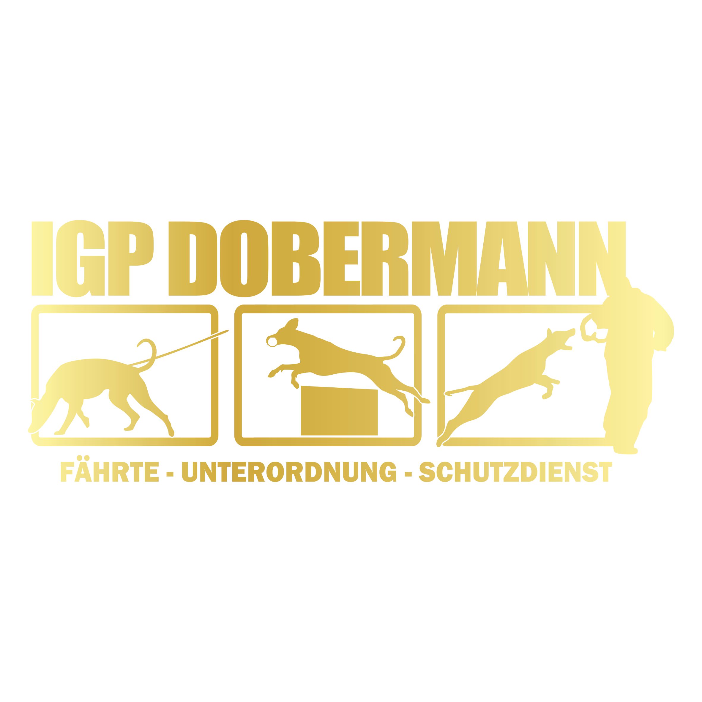 Aufkleber Hundemotiv Rasse IGP IPO Begleithund Prüfung Internationale Prüfungsordnung Gebrauchshudeprüfung Fährte Schutzdi