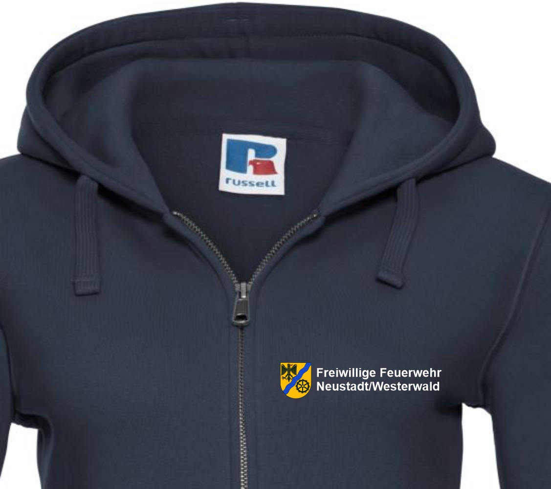 Feuerwehr Neustadt Westerwald Kapuzen Damen Sweatjacke Shirt Feuerwehren