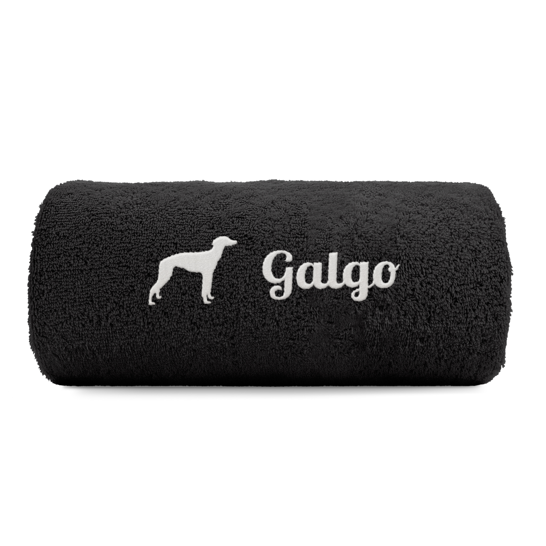 Galgo Handtuch Pfoten Hundemotiv Stickerei Deluxe