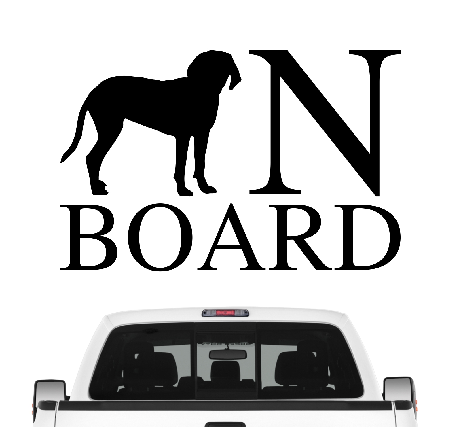 Bayerischer Gebirgsschweißhund Board Auto Aufkleber Hund Folie Wandtattoo Tattoo Sticker BGS Schweißhund Bayern