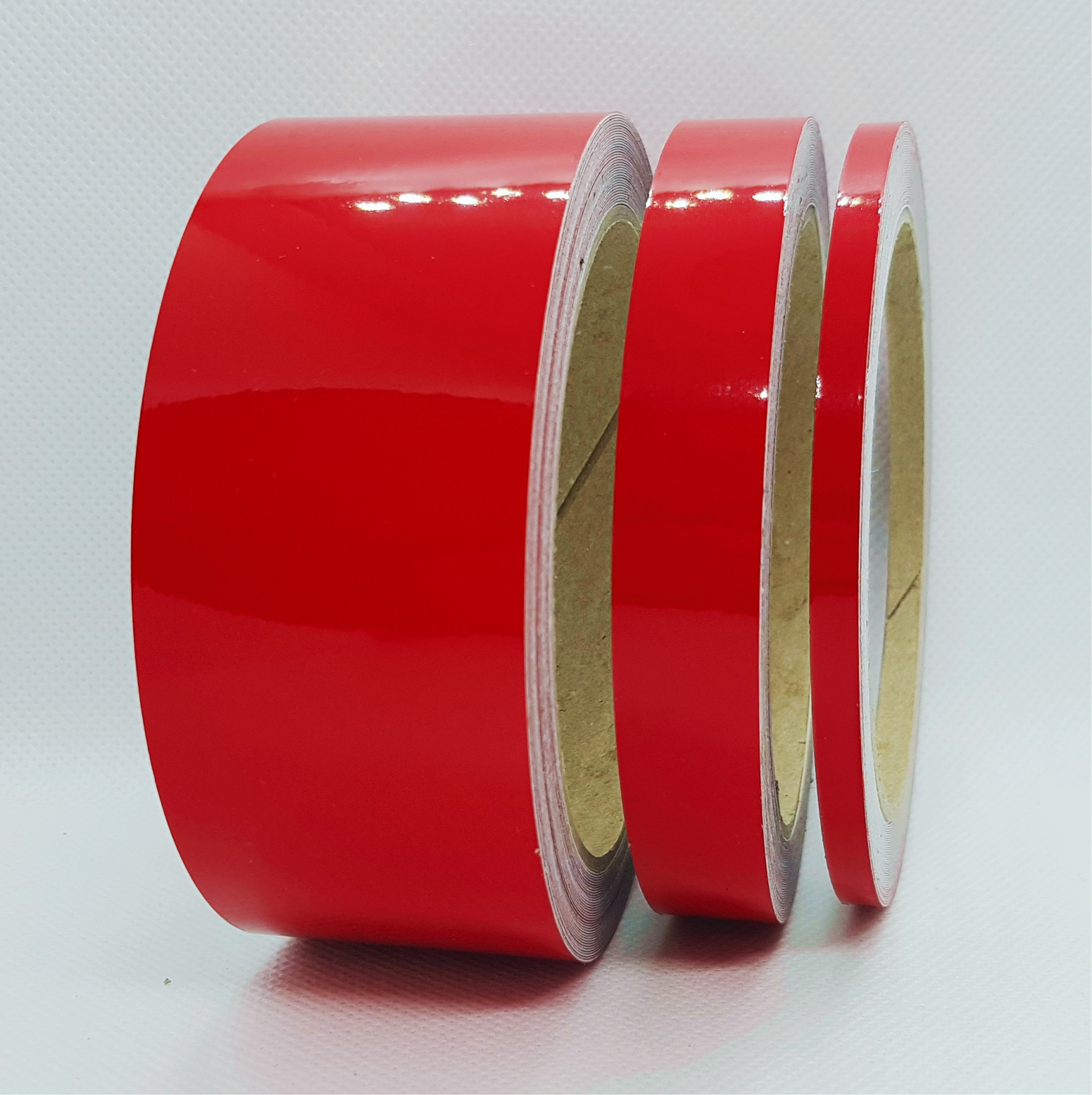 Zierstreifen reflektierend rot 5mm 10 m Länge für Auto Boot Klebeband Dekorstreifen Reflexstreifen Tuningstreifen Autofolie Siviwonder