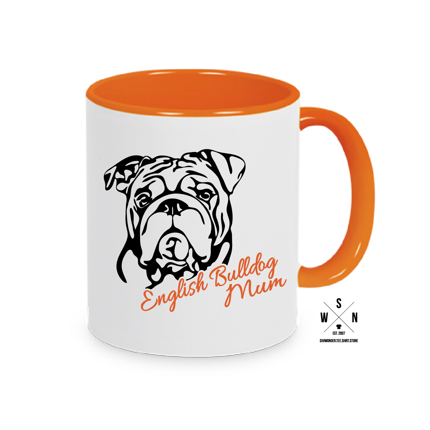 Tasse Kaffebecher ENGLISH BULLDOG MUM / DAD