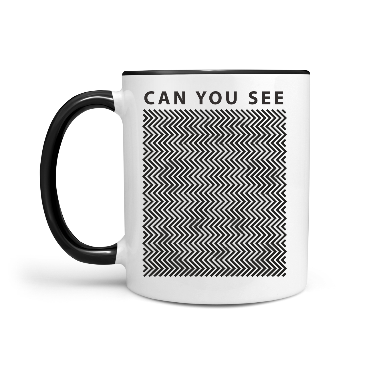 Panda can you see lustige Tasse Kaffeebecher Kaffee Spaß Srüche Pandabär by Siviwonder