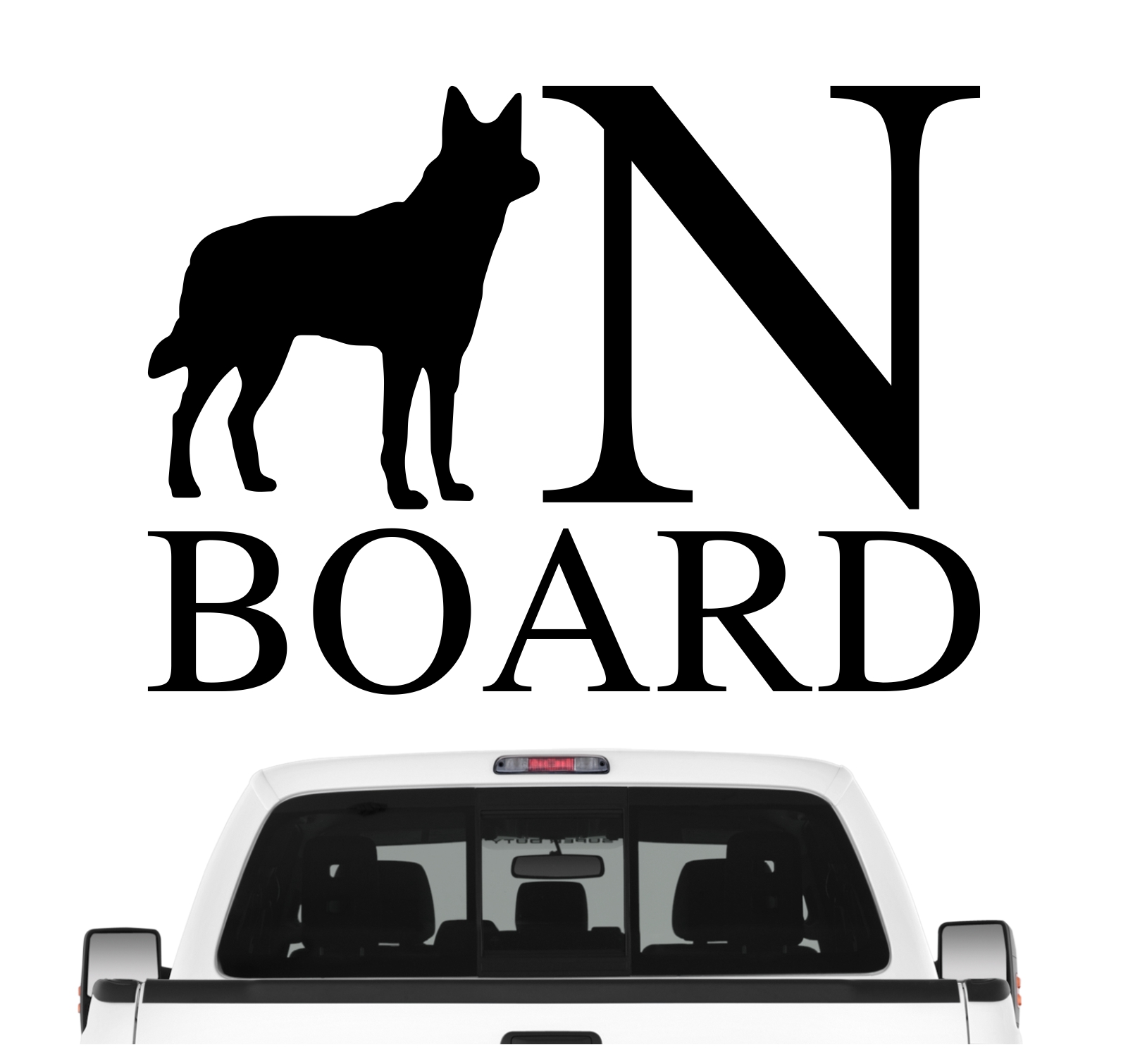 Hollandse Herder Board Auto Aufkleber Hund Folie Wandtattoo Tattoo Sticker Herdershond Holländischer Schäferhund
