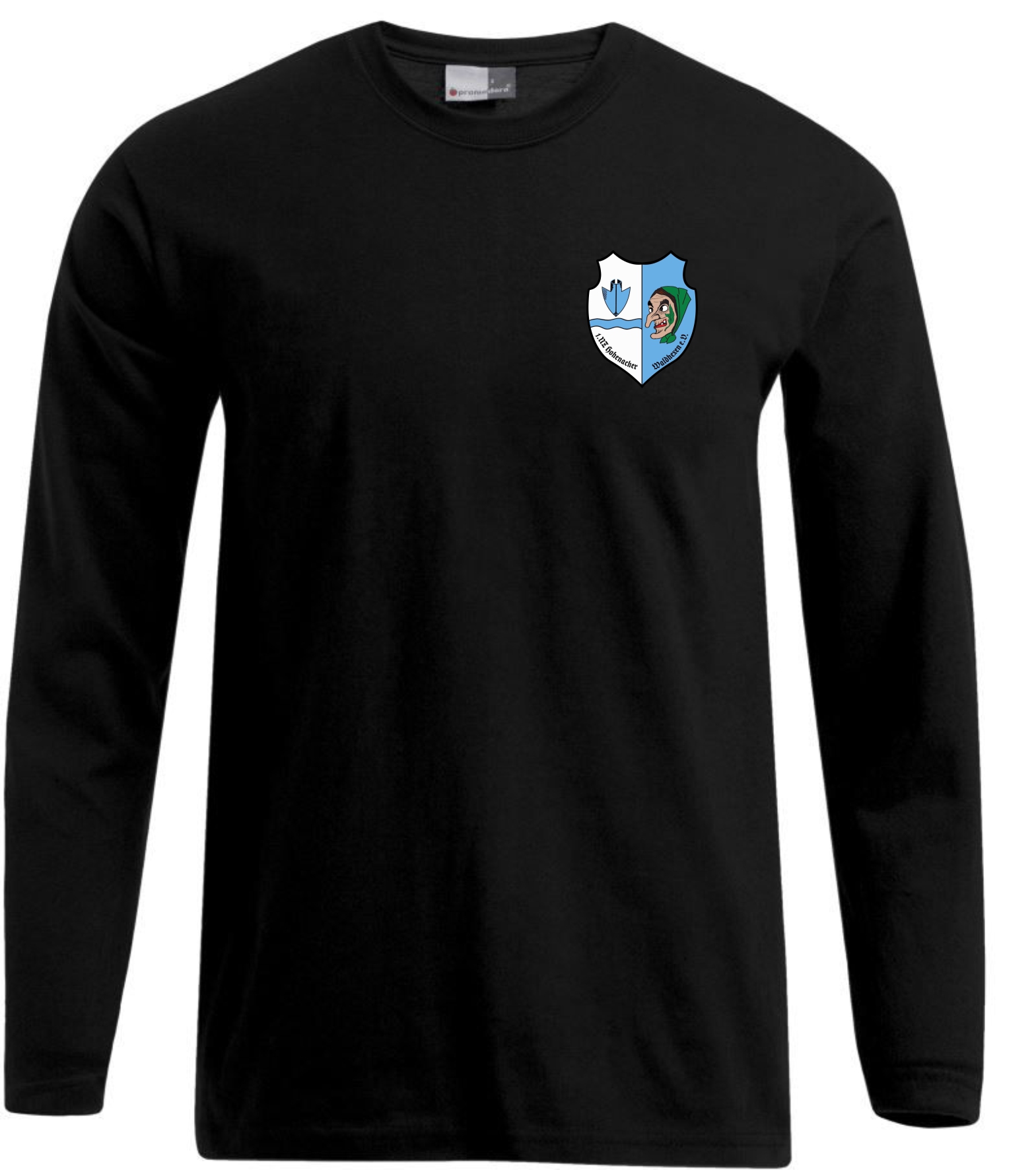 Narrenzunft Hohenacker Waldhexen - Hexe in Ausbildung - T-Shirt Premium Langarm Unisex