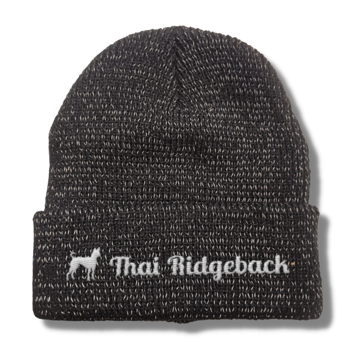 Thai Ridgeback reflektierende Mütze Stickerei Hund Winter Strickmütze reflex Beanie warm kalt