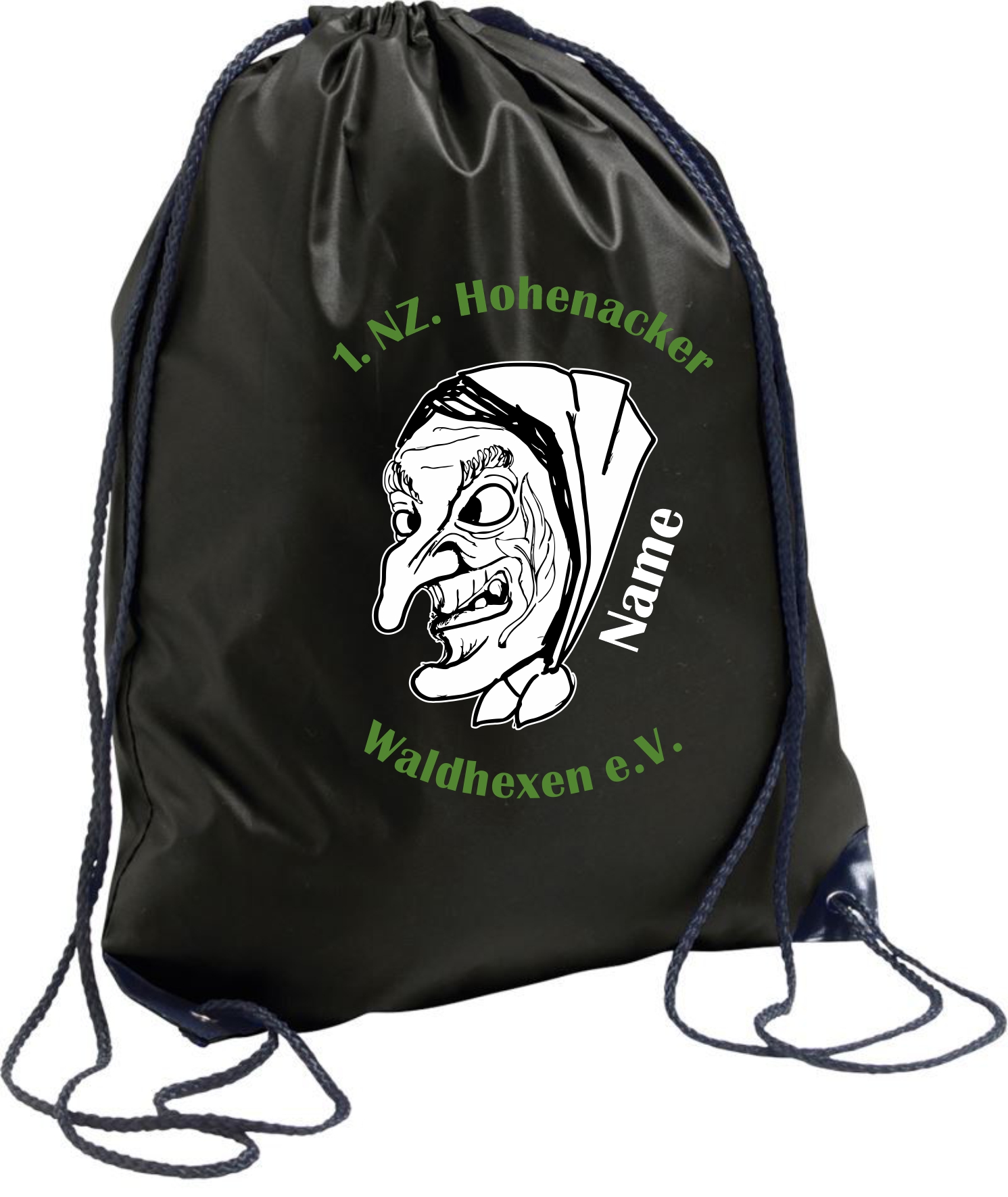 Narrenzunft Hohenacker Waldhexen - Turnbeutel Urban Personalisiert