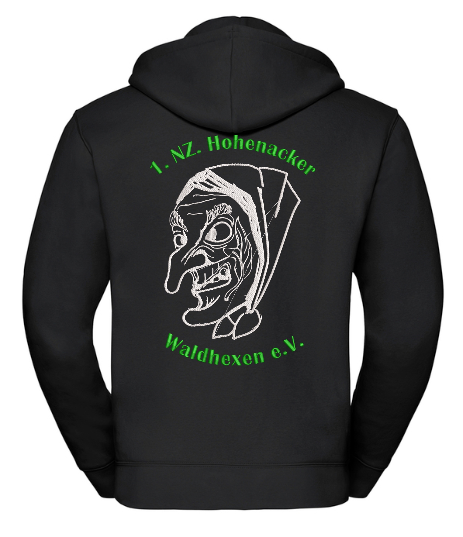 Narrenzunft Hohenacker Waldhexen  Kapuzen Sweatjacke Unisex