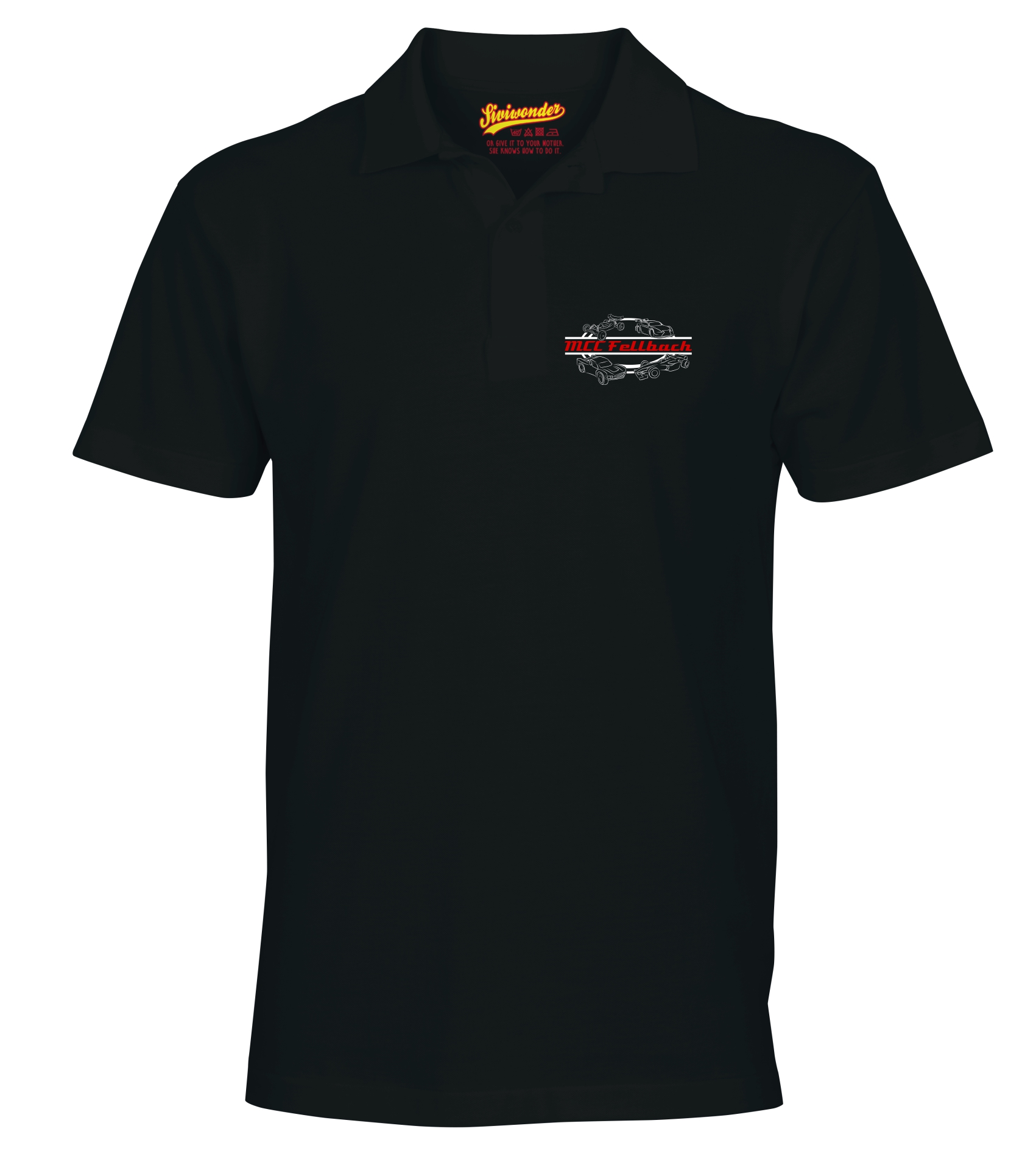 MCC Fellbach Unisex Shirt Modellbau Zierstreifen Hobby Polo Sweatshirt Fun Auto RC Funk