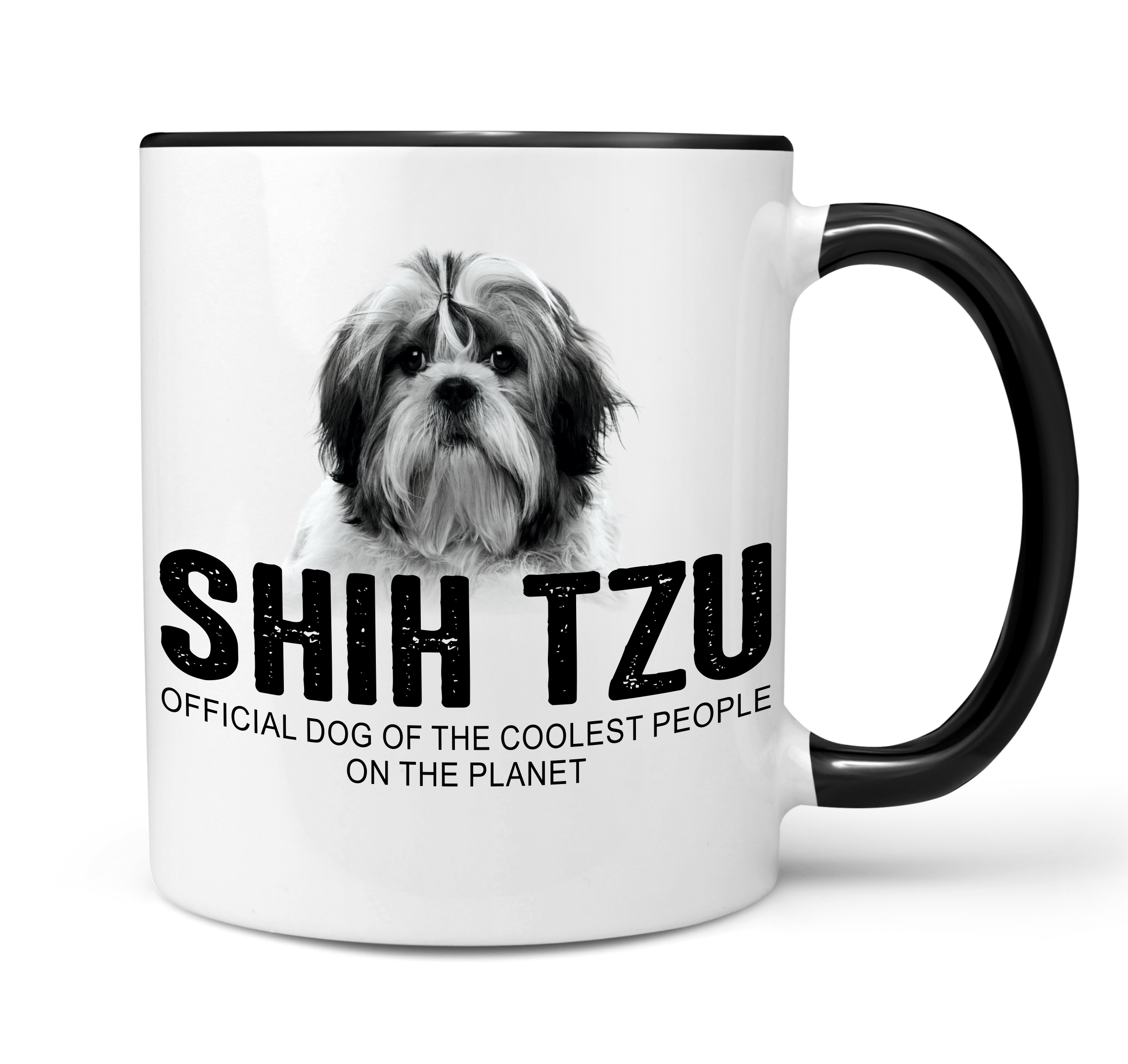 Shih Tzu Tibet Chinese Lion Dog Chrysanthemum Dog Dog Ken  Dog Tasse Kaffeetasse Kaffeebecher happy Design by Siviwonder