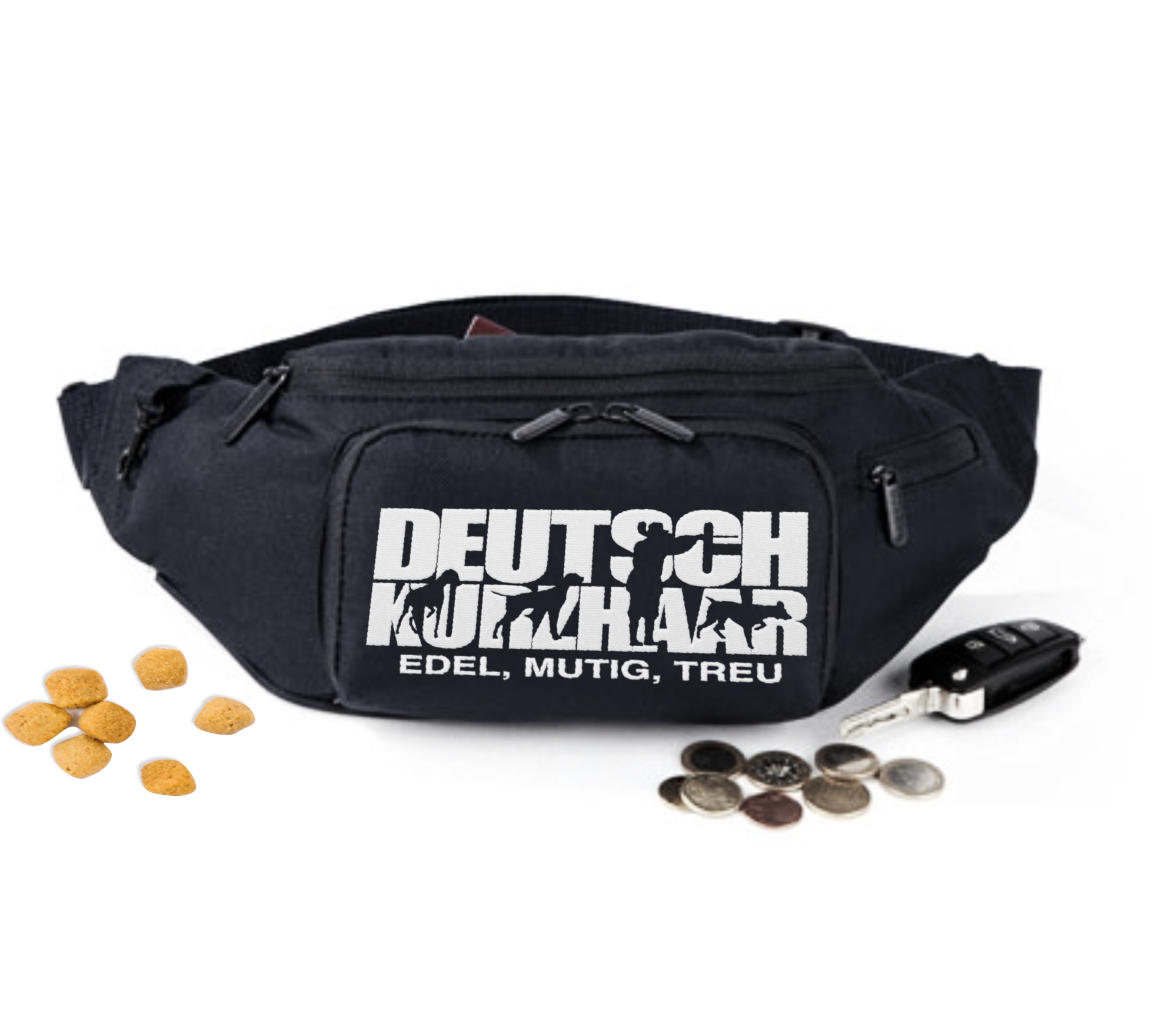 Deutsch Kurzhaar Dog Hundesport Hundemotiv Gürteltasche Hund Stickerei