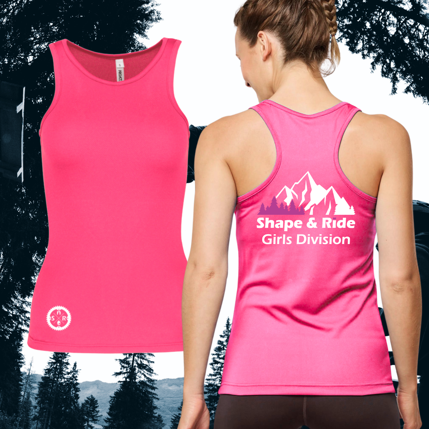 Shape and Ride Tank Top Mädels