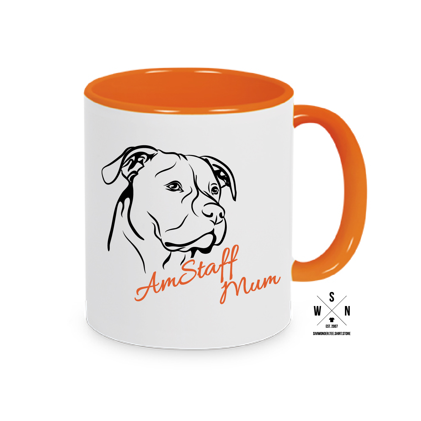 Tasse Kaffebecher AMSTAFF MUM / DAD