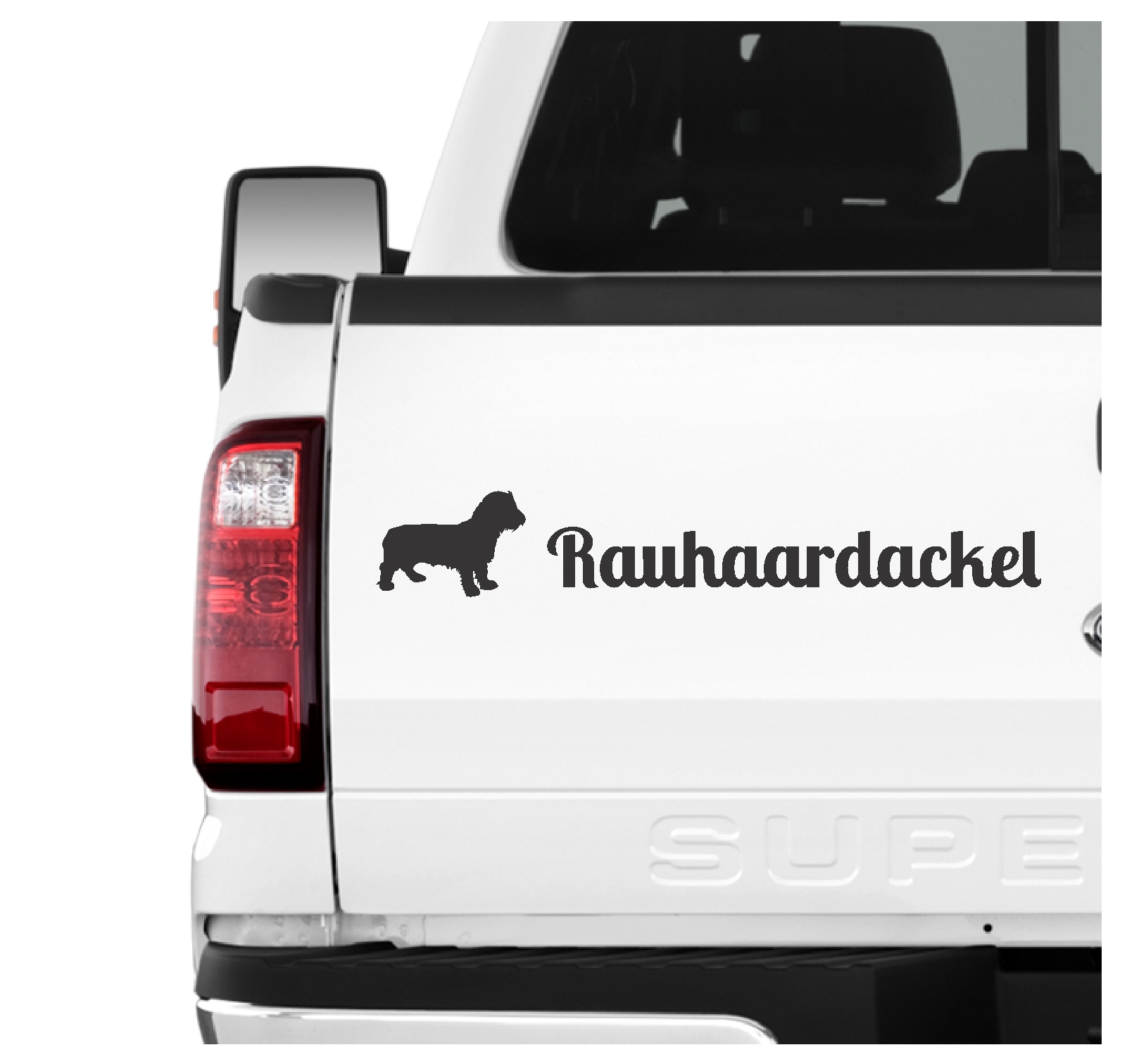 Rauhaardackel Dackel Teckel Dachshund Rauhhaardackel 3er Set  AUTOAUFKLEBER Aufkleber Hunde Hundemotiv by SIVIWONDER
