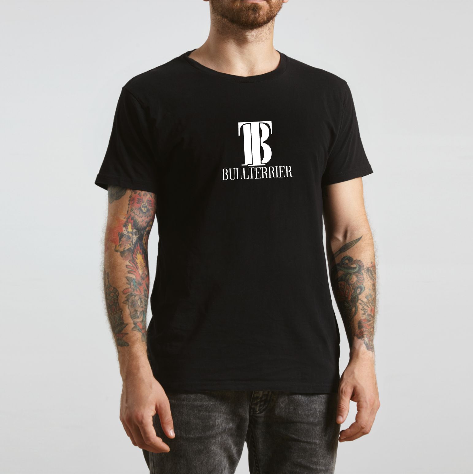 Bullterrier Unisex Shirt Hundemotiv Dog Hundemotiv Modern Hunde
