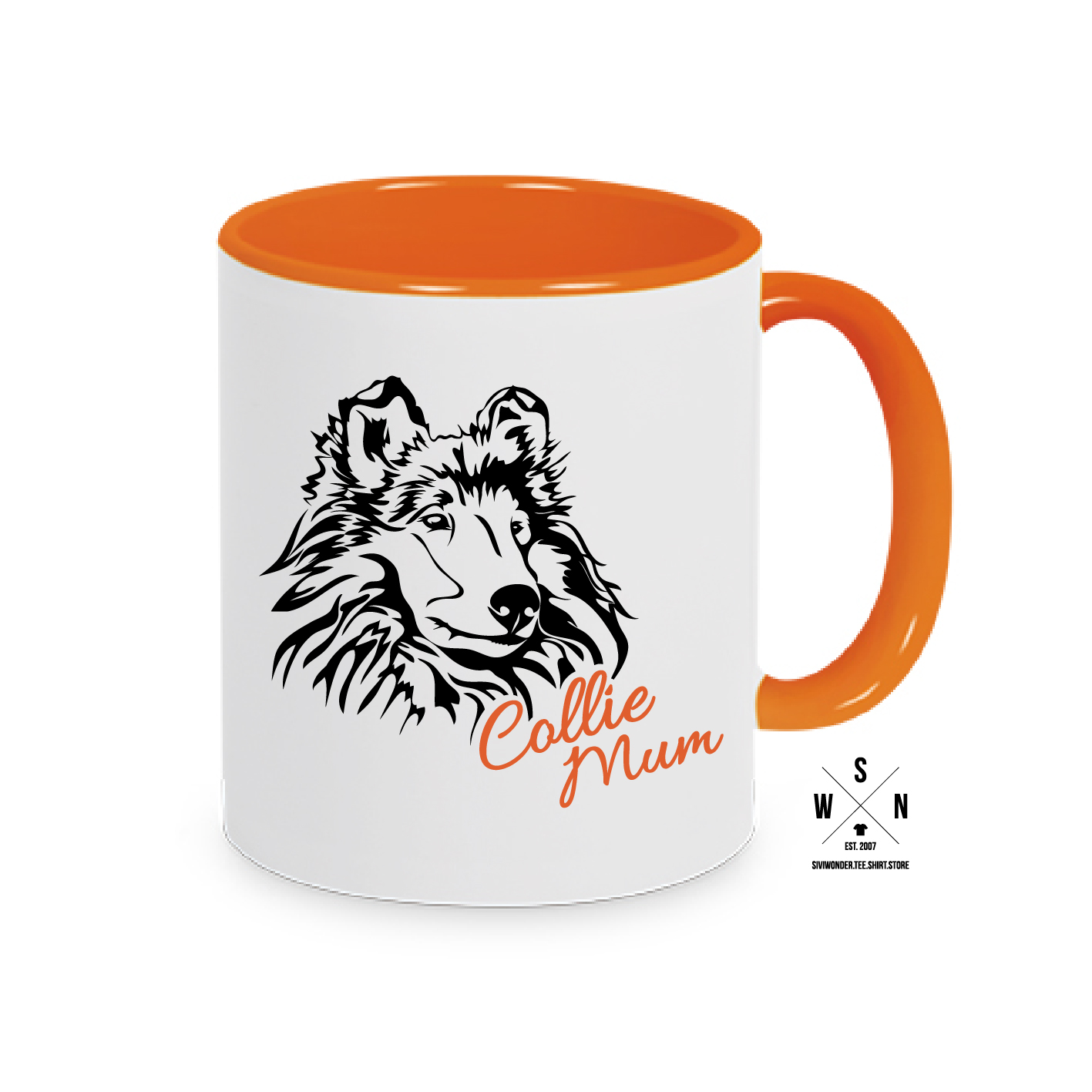 Tasse Kaffebecher COLLIE MUM / DAD