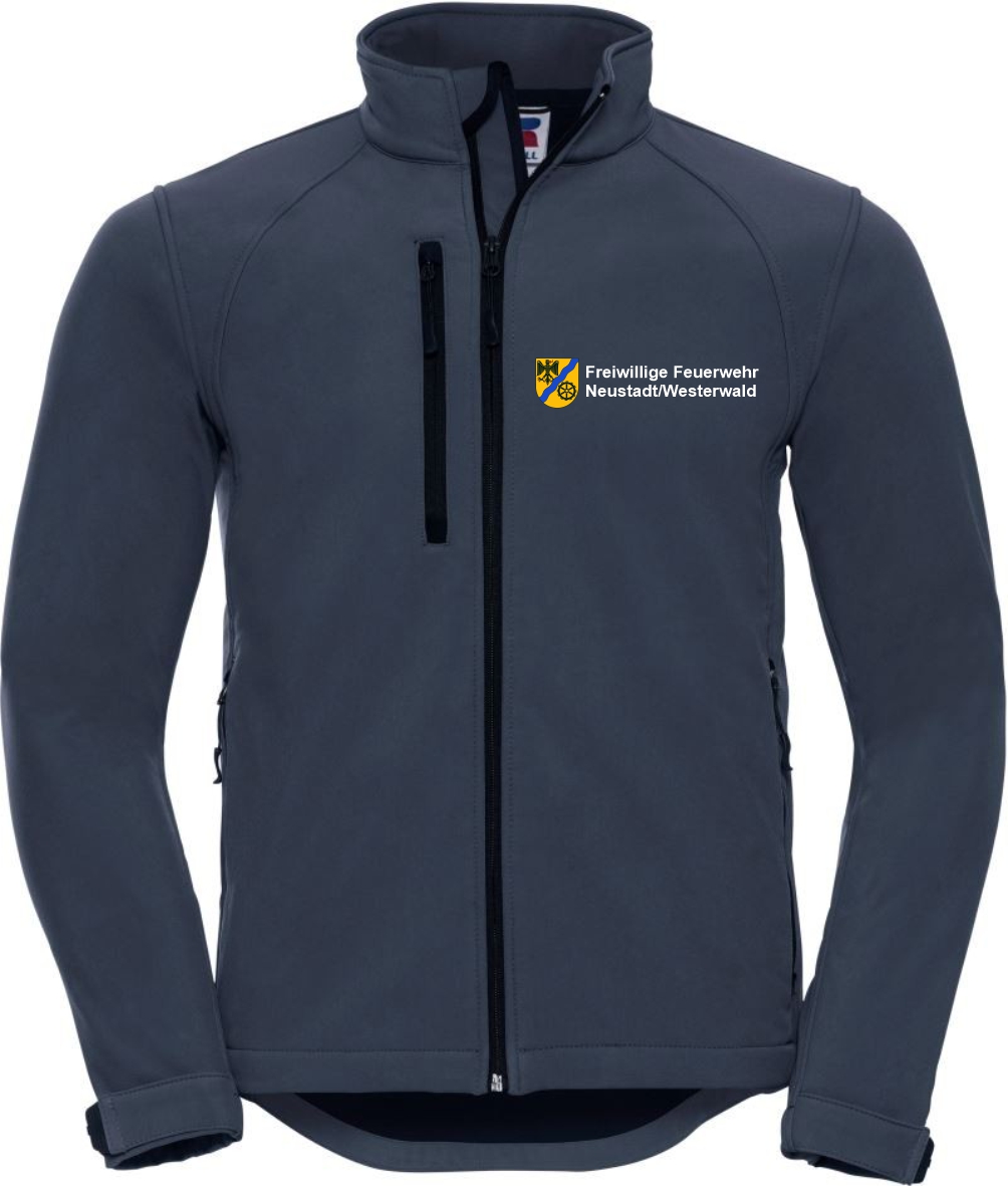 Feuerwehr Neustadt Westerwald Herren 3-Lagen Softshell Jacke Unisex Feuerwehren