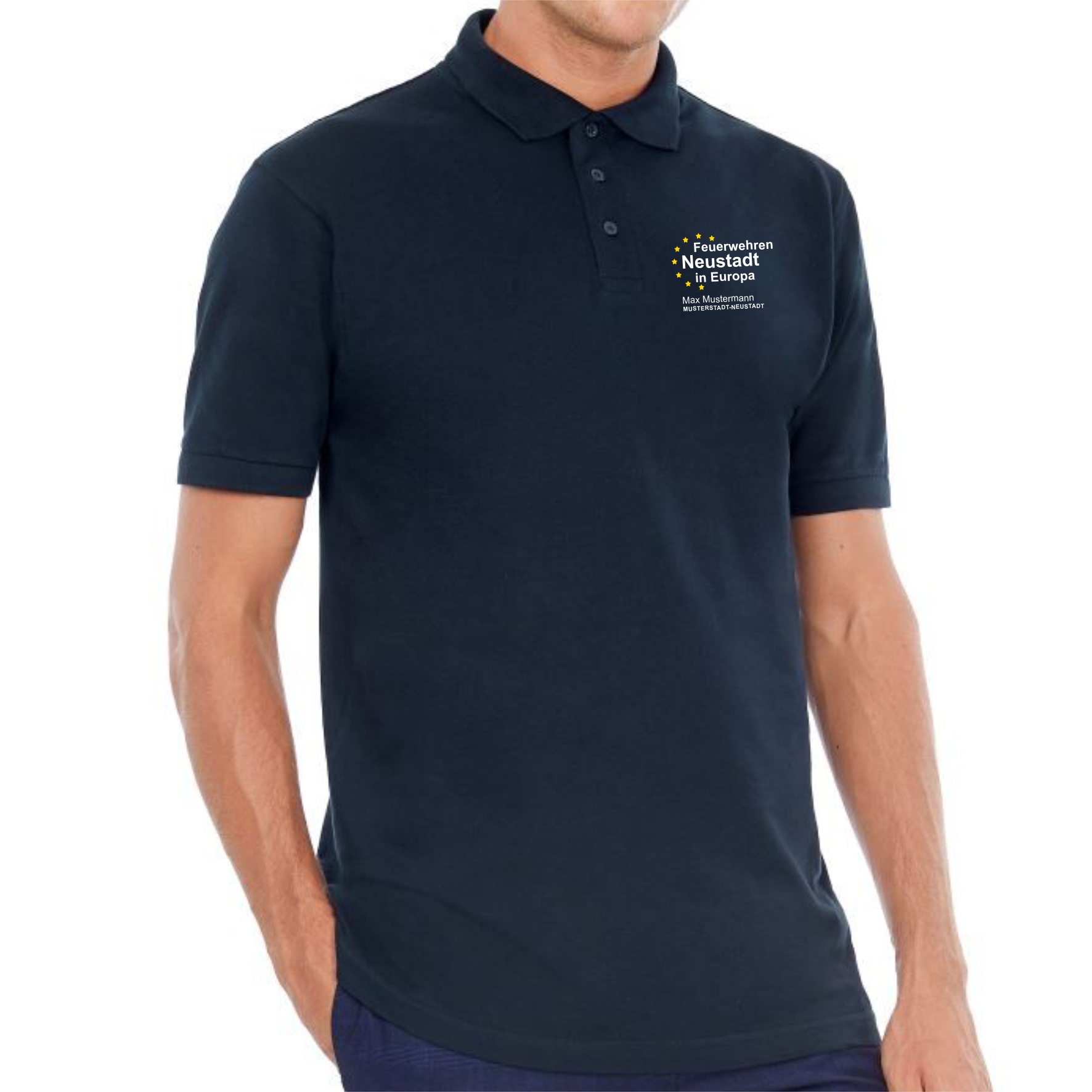 Feuerwehr Neustadt Polo Shirt Unisex Feuerwehren Europa