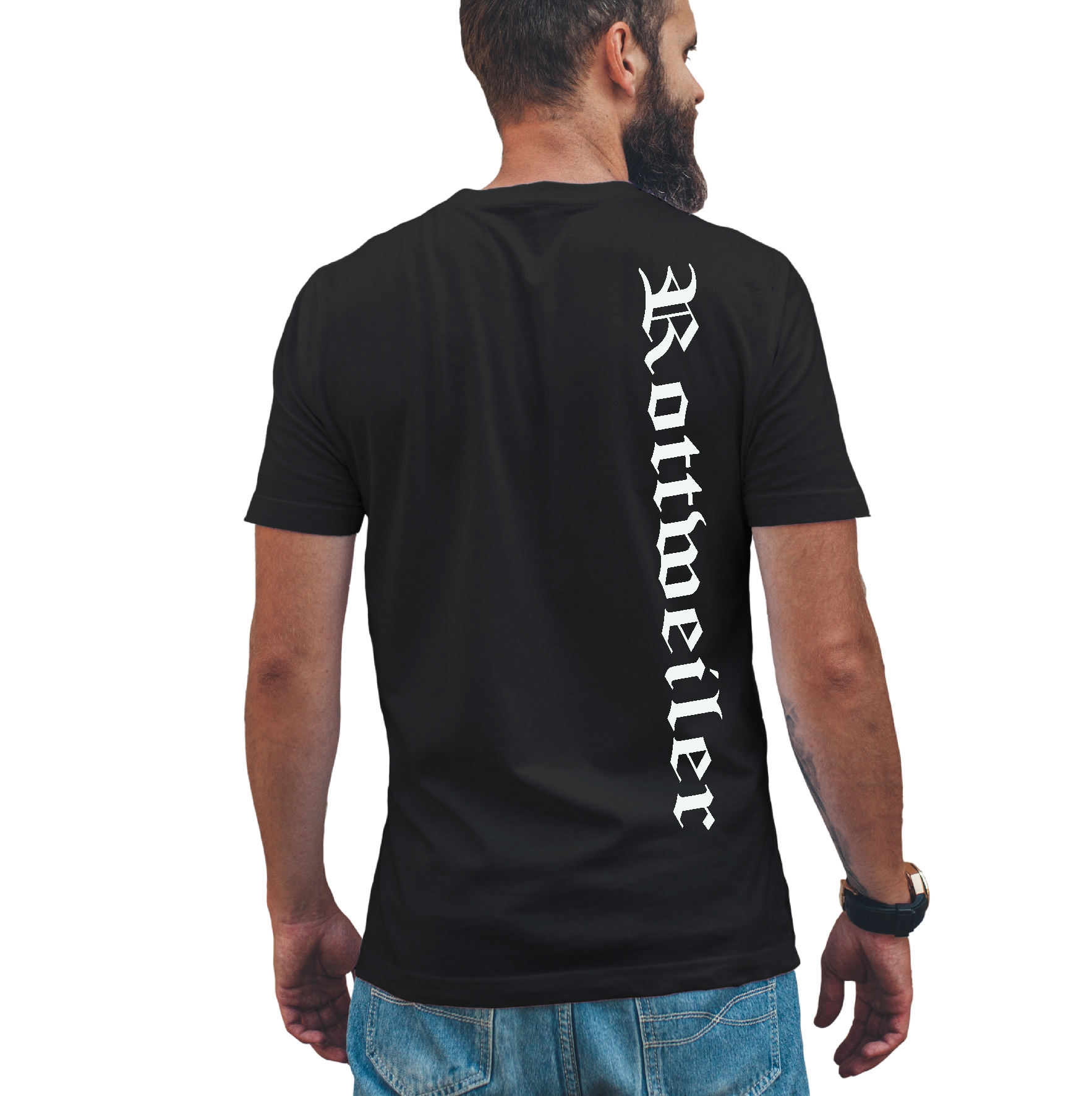 Rottweiler Unisex T-Shirt Extreme Hundemotiv Rotty Rottie Rott