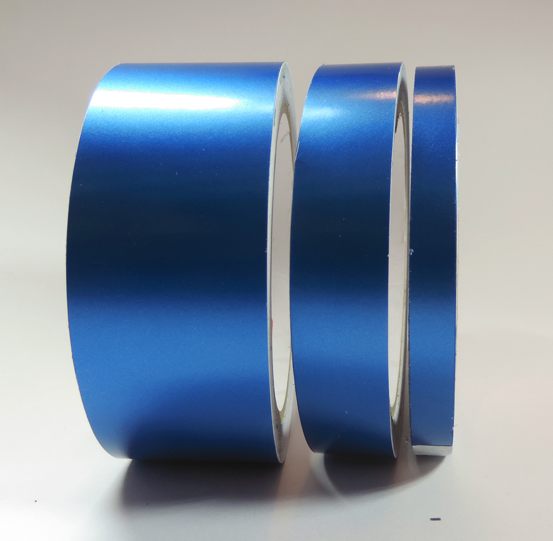Zierstreifen blau matt metallic in in 10 m Länge für Auto Boot Klebeband Dekorstreifen Tuningstreifen Autofolie Siviwonder