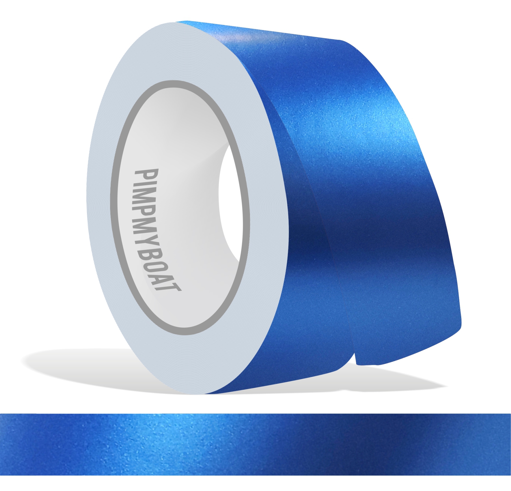 Zierstreifen blau matt metallic in in 10 m Länge für Auto Boot Klebeband Dekorstreifen Tuningstreifen Autofolie Siviwonder