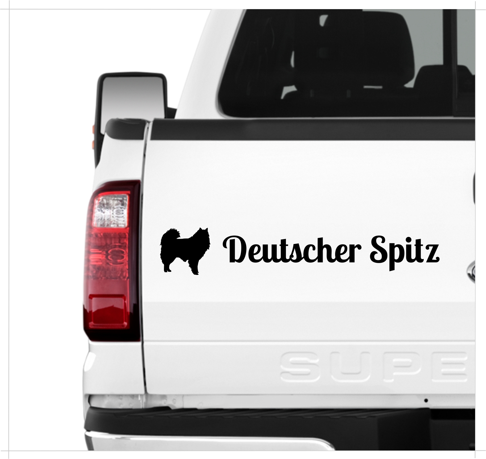 Deutscher Spitz Spitze Dog 3er Set  AUTOAUFKLEBER Aufkleber Hunde Hundemotiv by SIVIWONDER