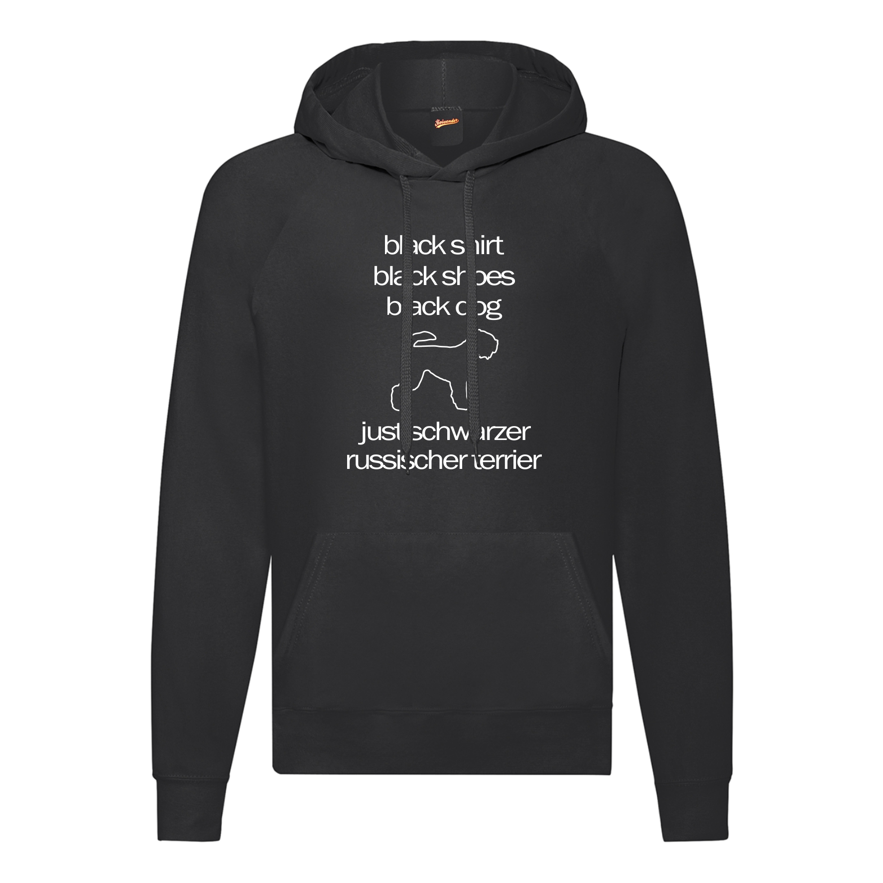 Sweatshirt Schwarzer Russischer Terrier Black Dogs Hund Hundemotiv Pullover
