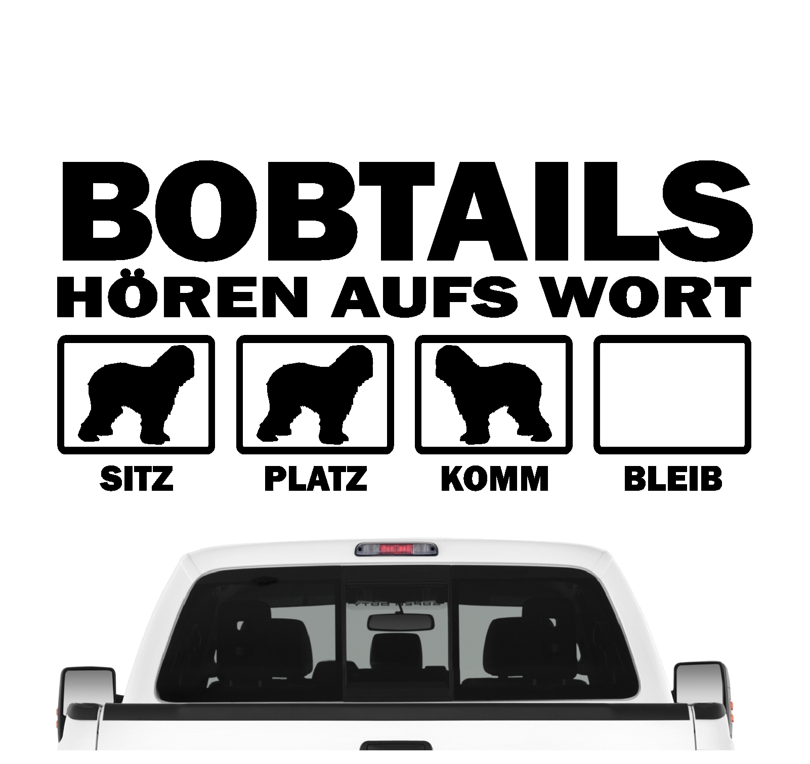 Bobtail Old English Sheepdog Stummelschwanz