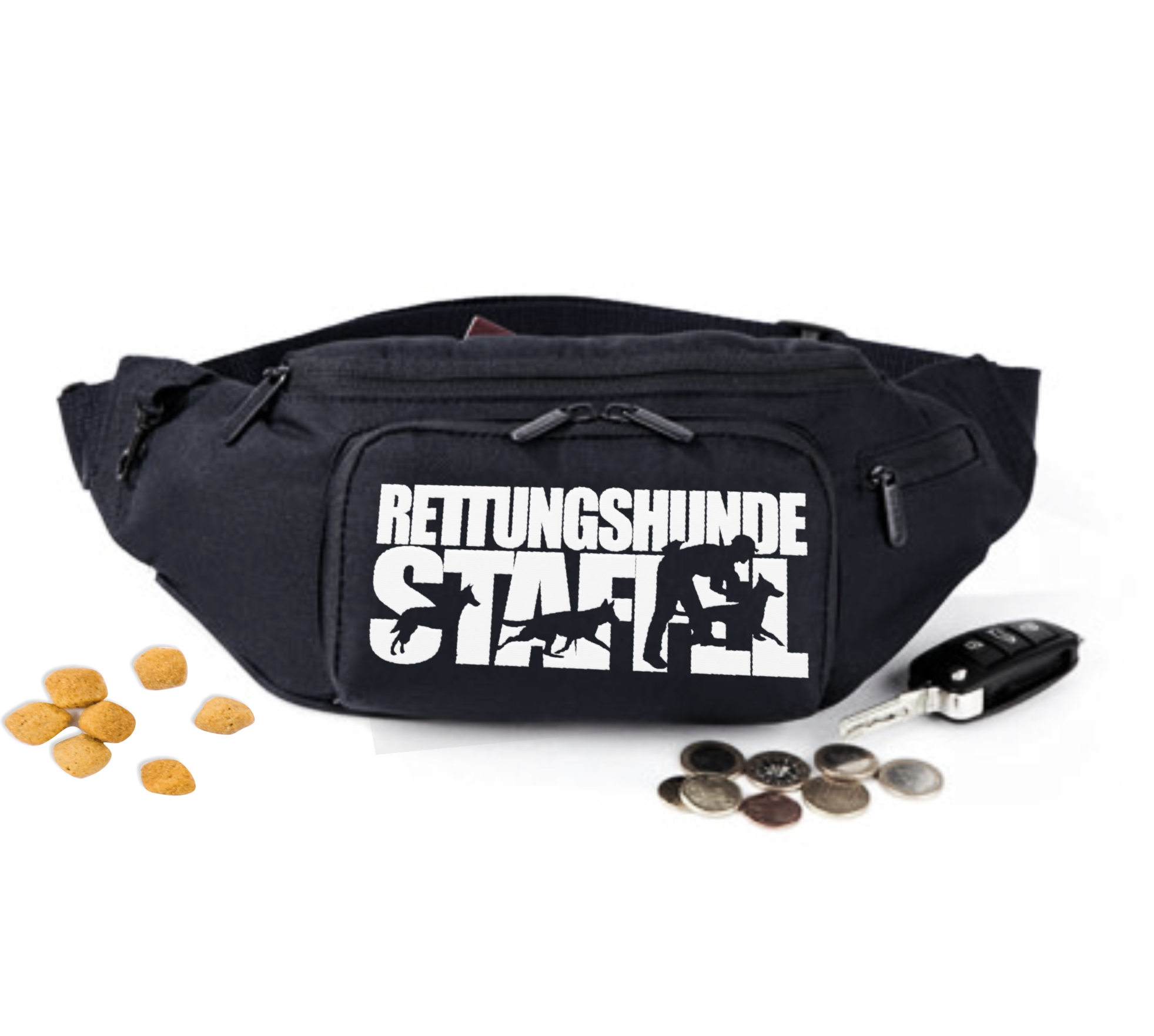 Rettungshundestaffel Hundesport Hundemotiv Gürteltasche Hund Stickerei Schutzdienst bestickt