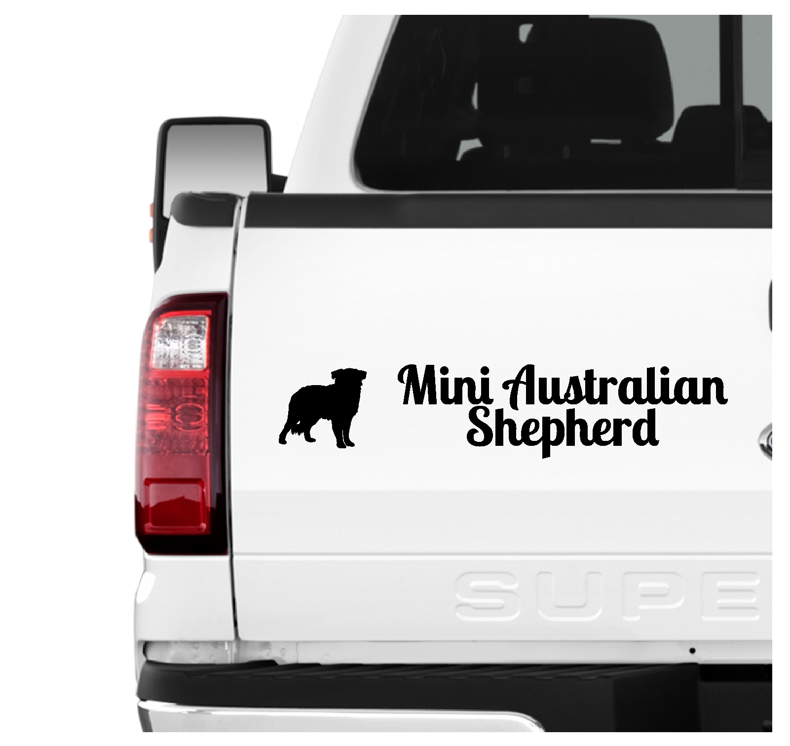 Miniature Australian Shepherd Mini Aussie Dog 3er Set  AUTOAUFKLEBER Aufkleber Hunde Hundemotiv by SIVIWONDER