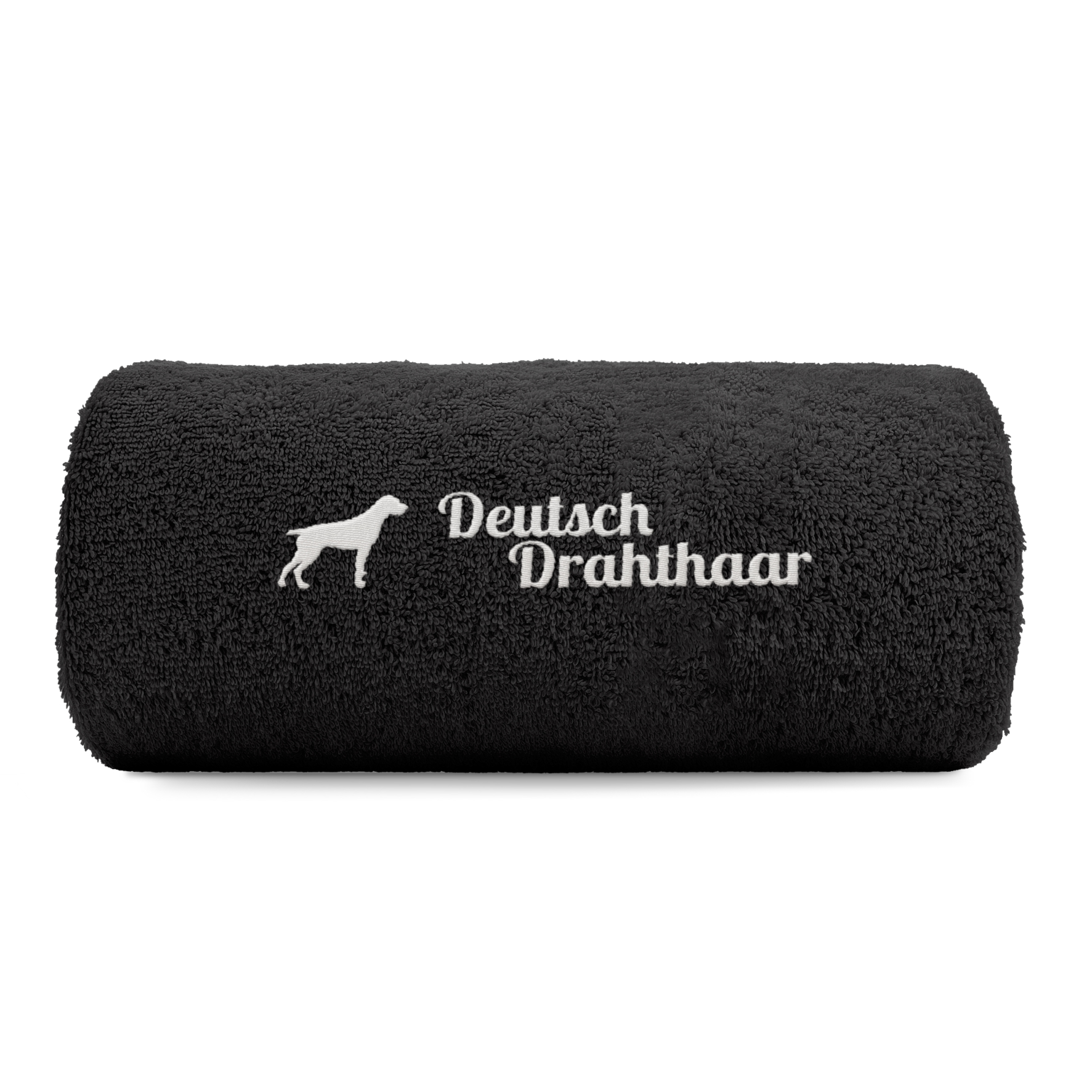 Deutsch Drahthaar Handtuch Pfoten Hundemotiv Stickerei Deluxe