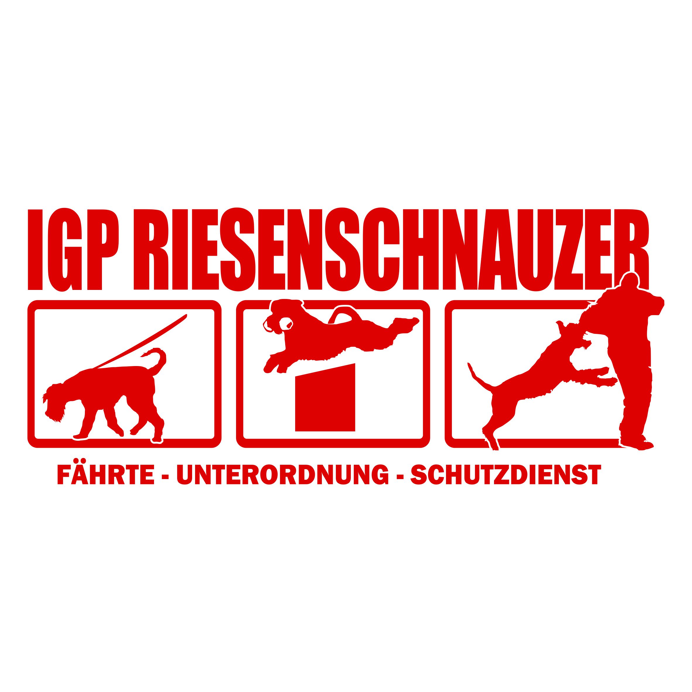 Aufkleber Hundemotiv Rasse IGP IPO Begleithund Prüfung Internationale Prüfungsordnung Gebrauchshudeprüfung Fährte Schutzdi